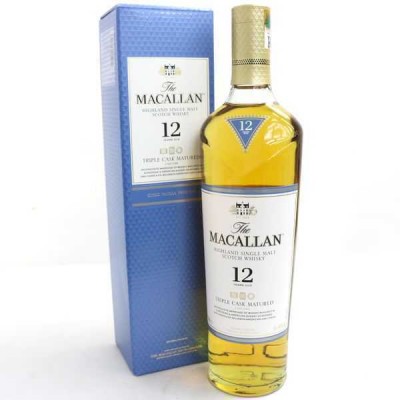 The MACALLAN ザ・マッカラン 12年 トリプルカスク 箱付 ウイスキー