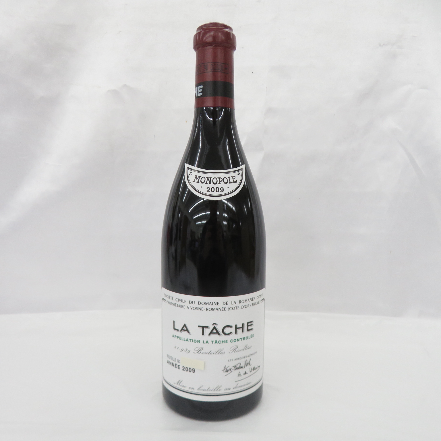 DRC ドメーヌ・ド・ラ・ロマネコンティ ラ・ターシュ 2009 ファインズ 赤 ワイン 750ml 13.5％ 12022201