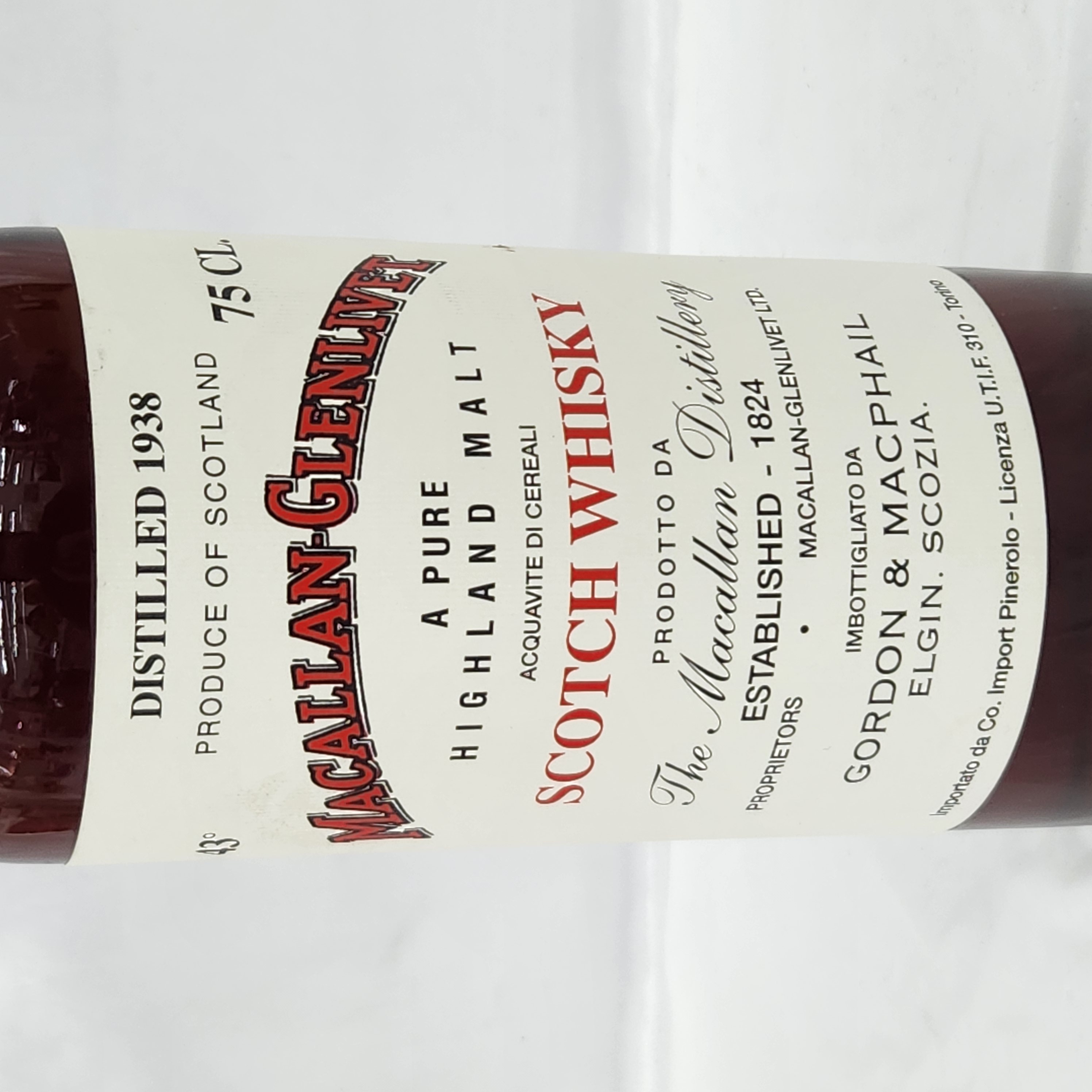 G&M GMACALLAN-GLENLIVET ゴードン&マクファイル マッカラン