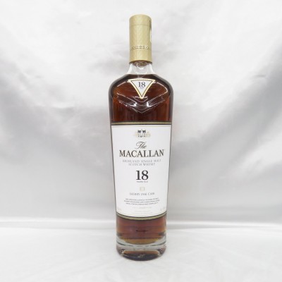 The MACALLAN ザ・マッカラン 18年 2023 シェリーオークカスク 箱無 ウイスキー