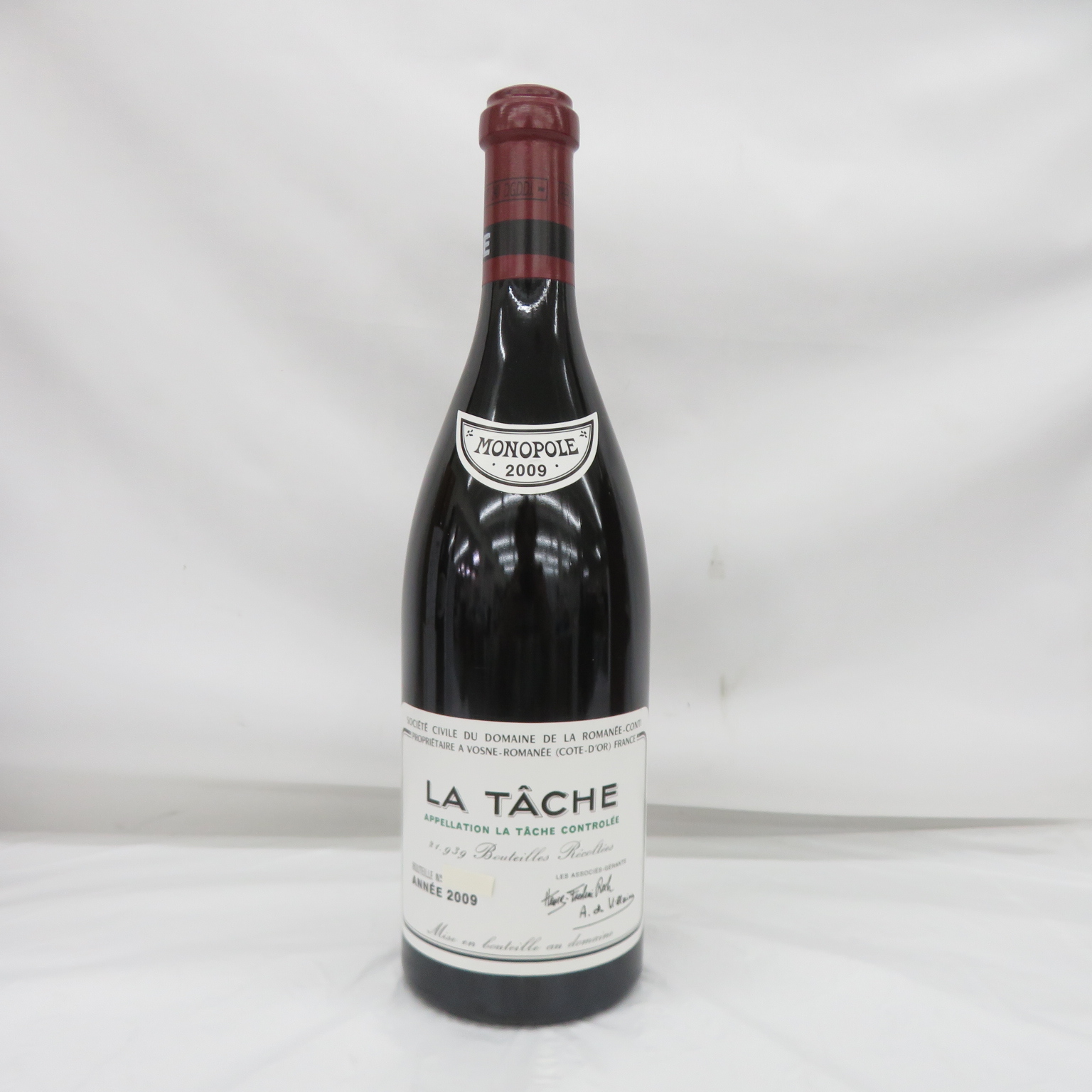 DRC ドメーヌ・ド・ラ・ロマネコンティ ラ・ターシュ 2009 ファインズ 赤 ワイン 750ml 13.5％ 12045851