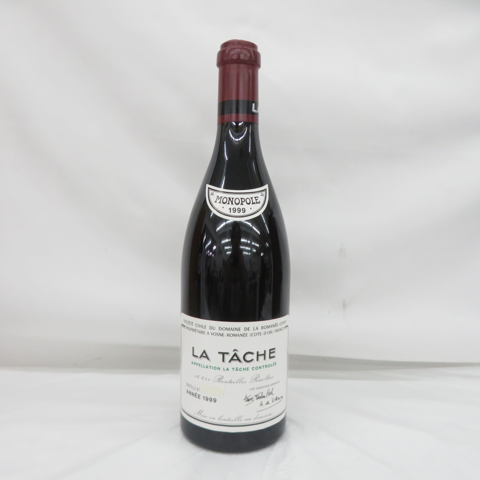 DRC ドメーヌ・ド・ラ・ロマネコンティ ラ・ターシュ 1999 サントリー 赤 ワイン 750ml 13％ 12045852