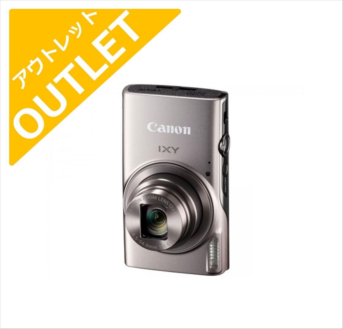【アウトレット品】Canon コンパクトデジタルカメラ　IXY 650 [シルバー]保証開始済み-0220