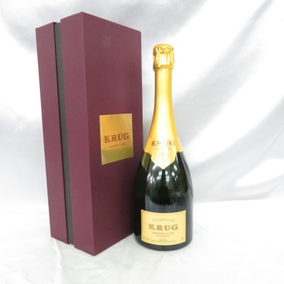 KRUG GRANDE CUVEE BRUT クリュッグ グランキュヴェ シャンパン 箱有