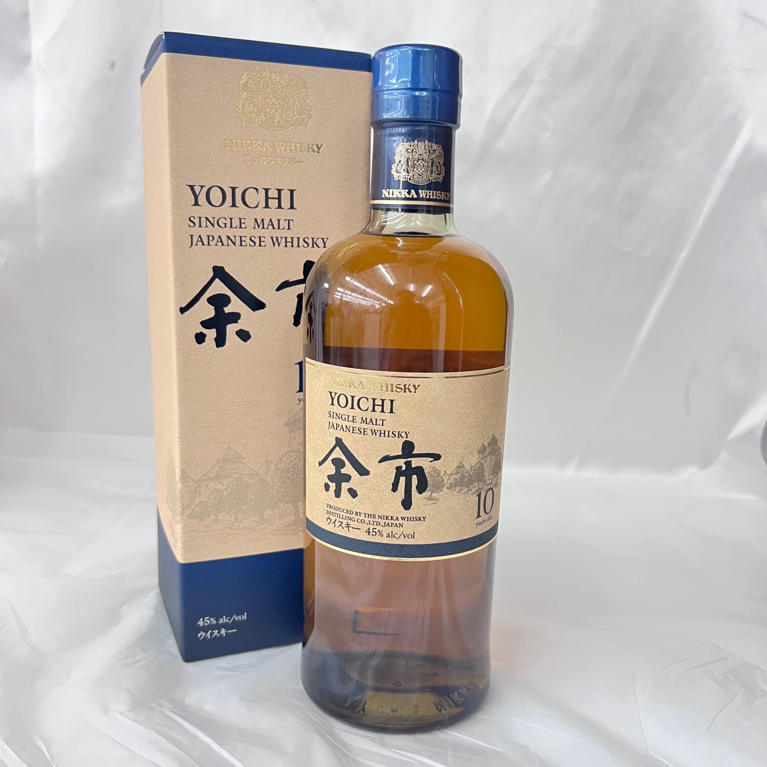 NIKKA ニッカ シングルモルト 余市 10年 新ラベル ウイスキー 700ml 45％ 箱付