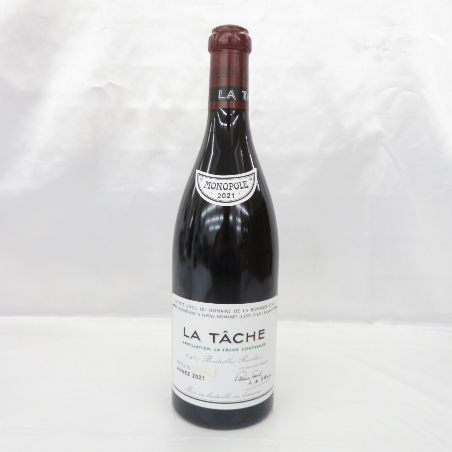 DRC ドメーヌ・ド・ラ・ロマネコンティ ラ・ターシュ 2021 ファインズ 赤 ワイン 750ml 13.5％ 12062821