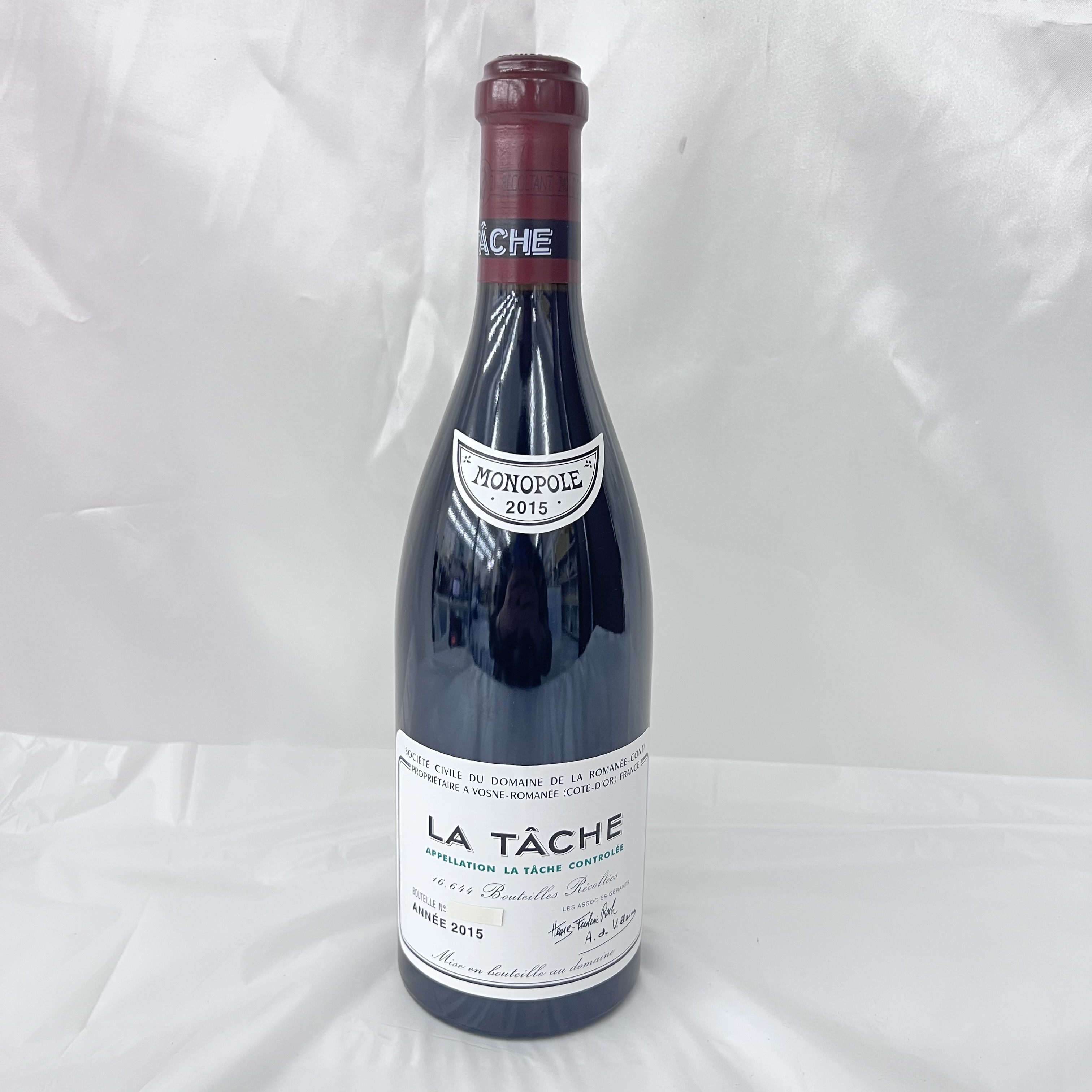 DRC ドメーヌ・ド・ラ・ロマネコンティ ラ・ターシュ 2015 ファインズ 赤 ワイン 750ml 13,5％ 12063185