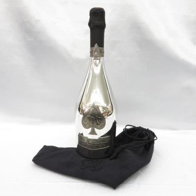 ARMAND DE BRIGNAC アルマンドブリニャック ブランドブラン シルバー シャンパン 袋付 代理店 モエ・ヘネシー・ディアジオ