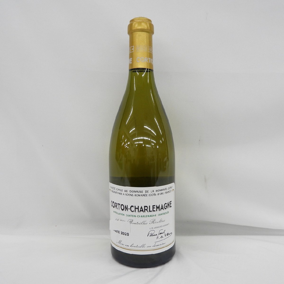DRC ドメーヌ・ド・ラ・ロマネコンティ コルトン シャルルマーニュ 2020 ファインズ 白 ワイン 750ml 14％ 11541305