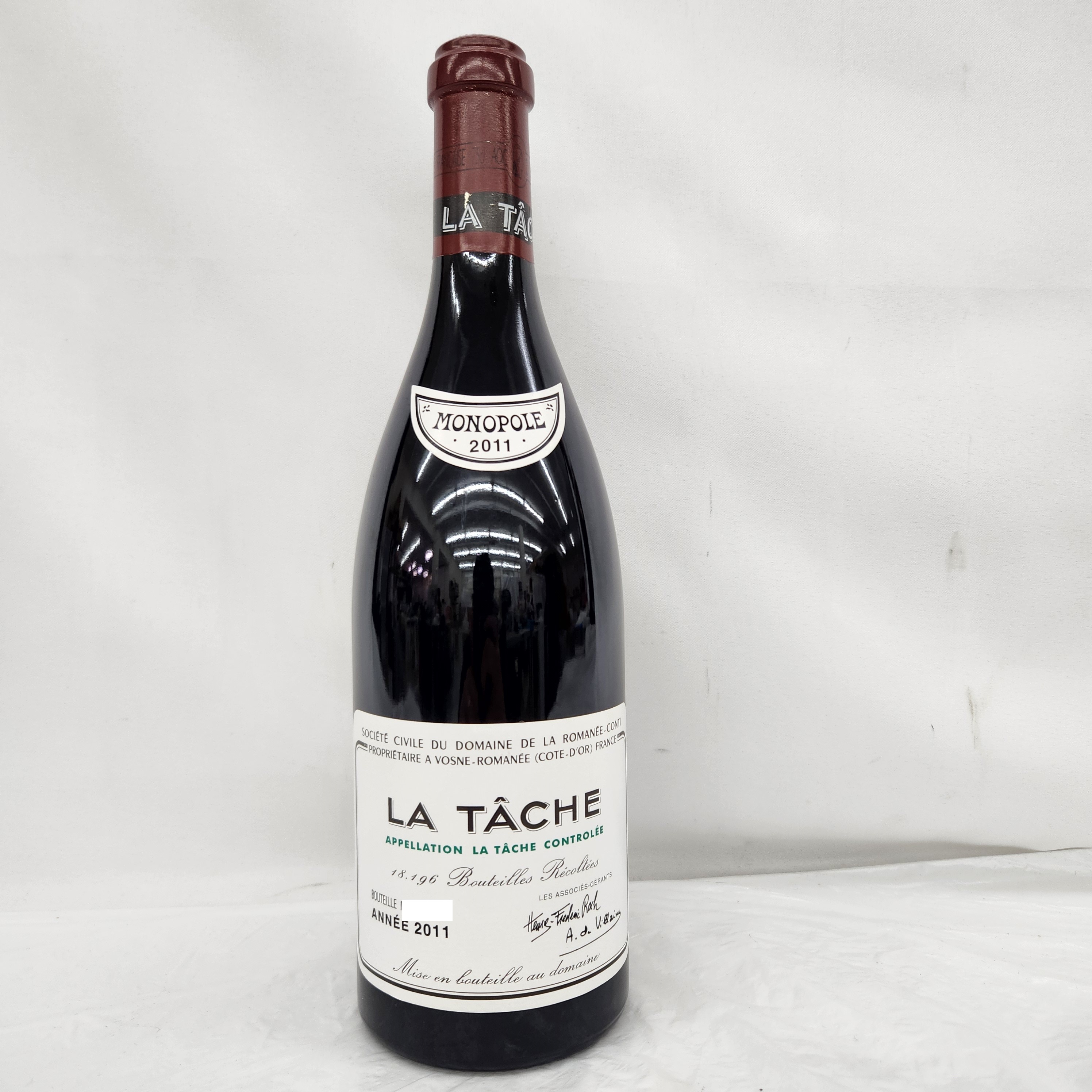 DRC ドメーヌ・ド・ラ・ロマネコンティ ラ・ターシュ 2011 その他代理店 赤 ワイン 750ml 13％ 11823303