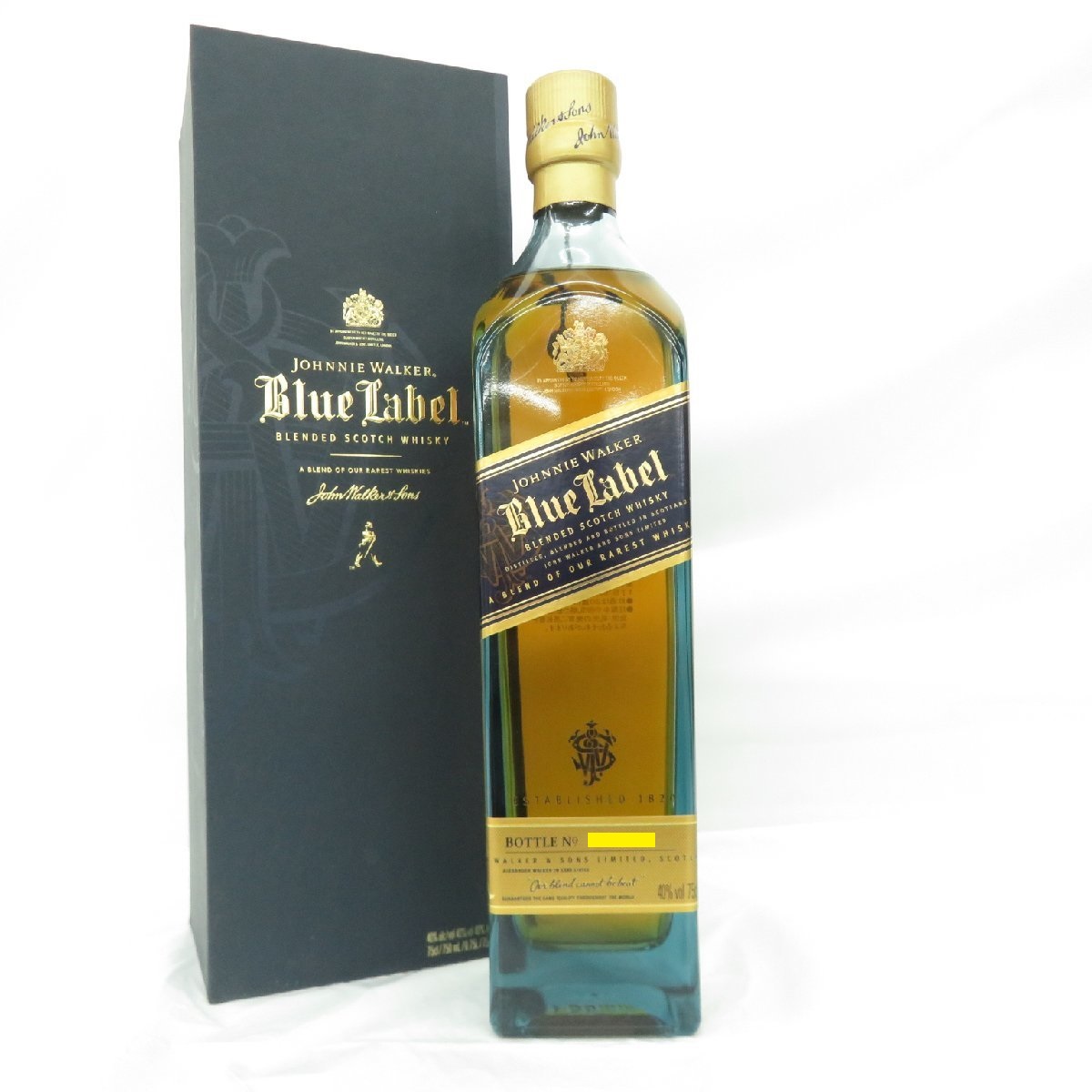 Johnnie Walker ジョニーウォーカー ブルーラベル ウイスキー 750ml 40% 箱付 701103952