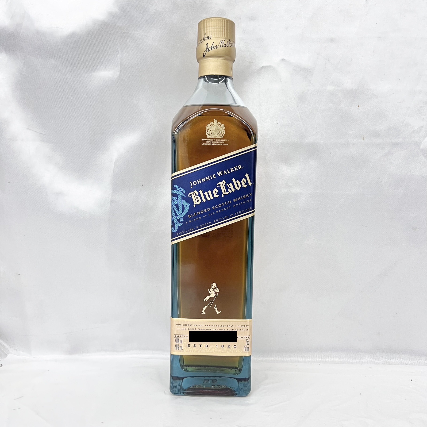 Johnnie Walker ジョニーウォーカー ブルーラベル ウイスキー 750ml 40% 箱無