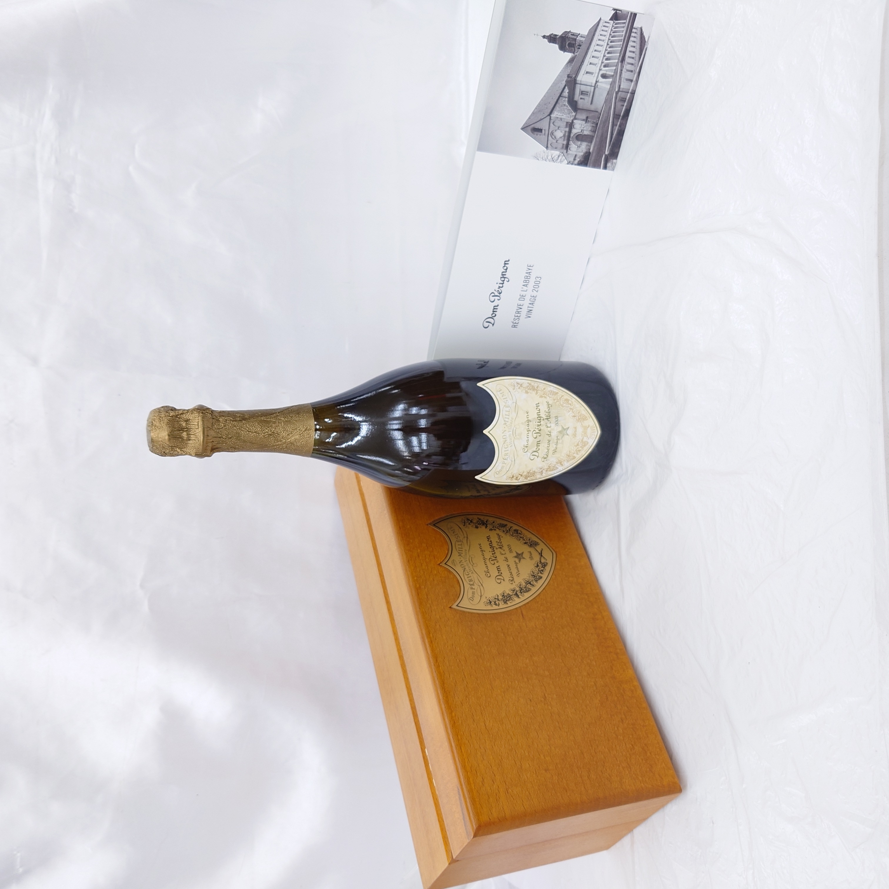 Dom Perignon ドンペリニヨン レゼルヴドゥラベイ 2003 ゴールド シャンパン 750ml 12.5% 木箱/冊子付き