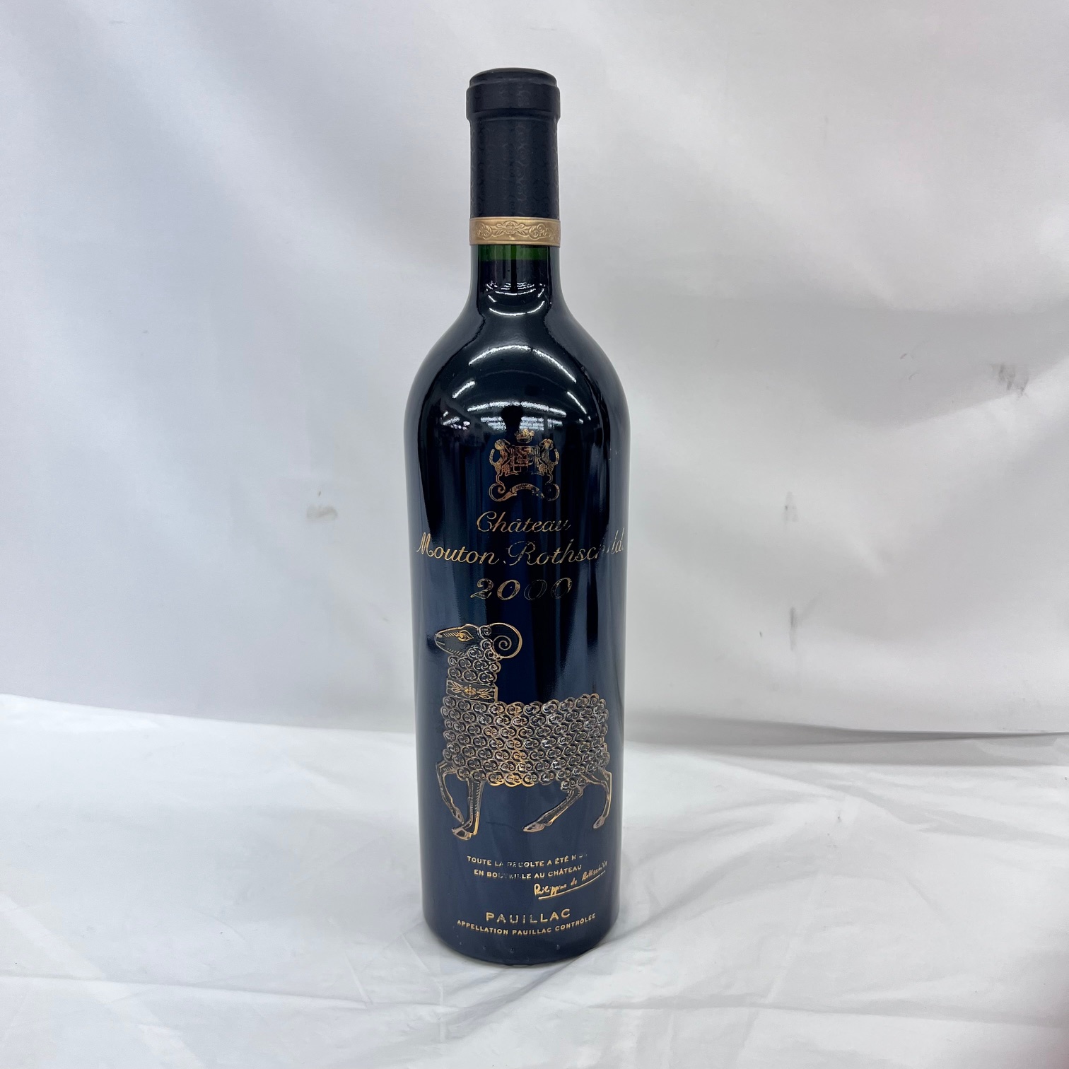 CH. MOUTON ROTHSCHILD シャトー・ムートン・ロートシルト 2000 750ml 12.5% ワイン 表面印字にスレあり 11848159