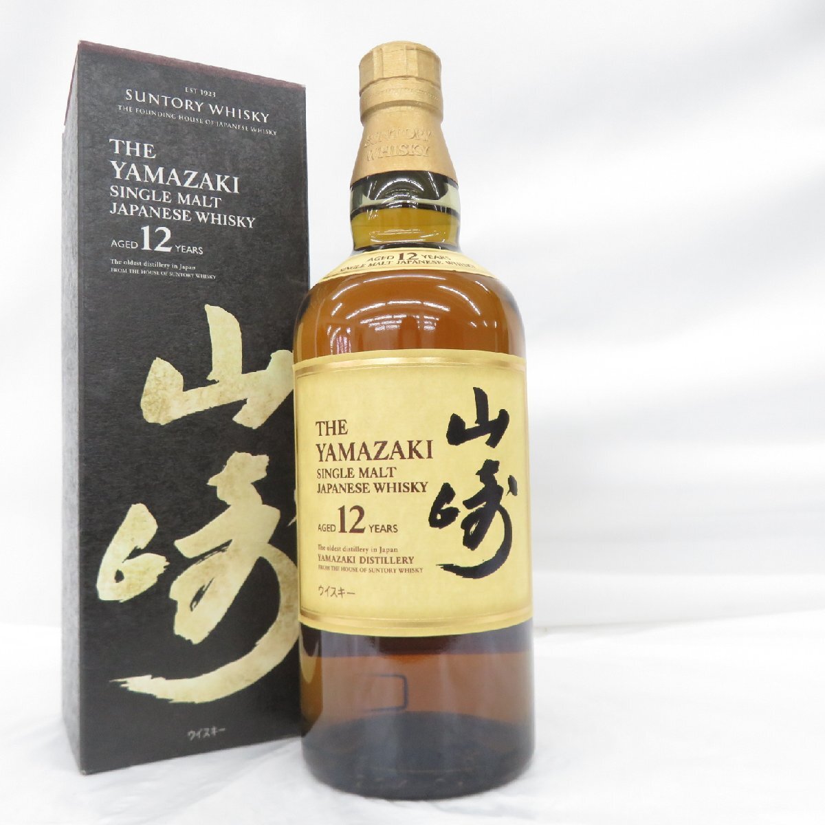 【12本セット/1本あたり21,000円】サントリー 山崎 12年 シングルモルト 箱付 SUNTORY YAMAZAKI ウイスキ