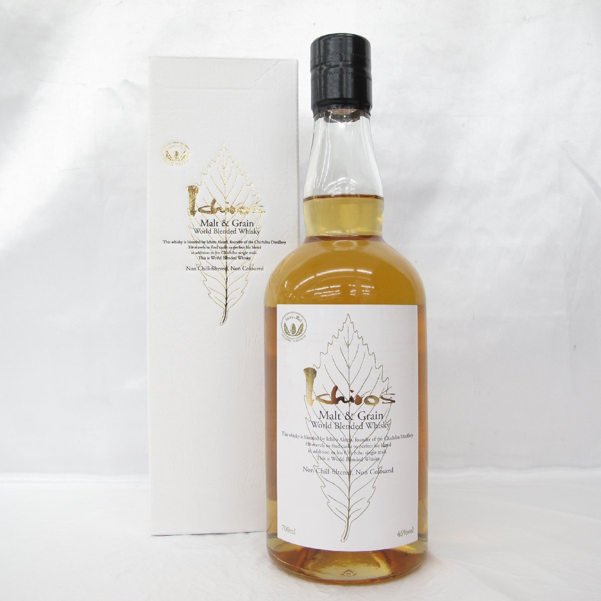 [新品・未開栓品]Ichiro's Malt & Grain 700ml 46% 楽天市場】イチローズモルト ホワイトラベル 700ml 46度 イチローズ