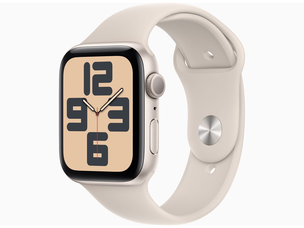 Apple Watch SE 第2世代 GPSモデル 44mm MRE43J/A [スターライト ...