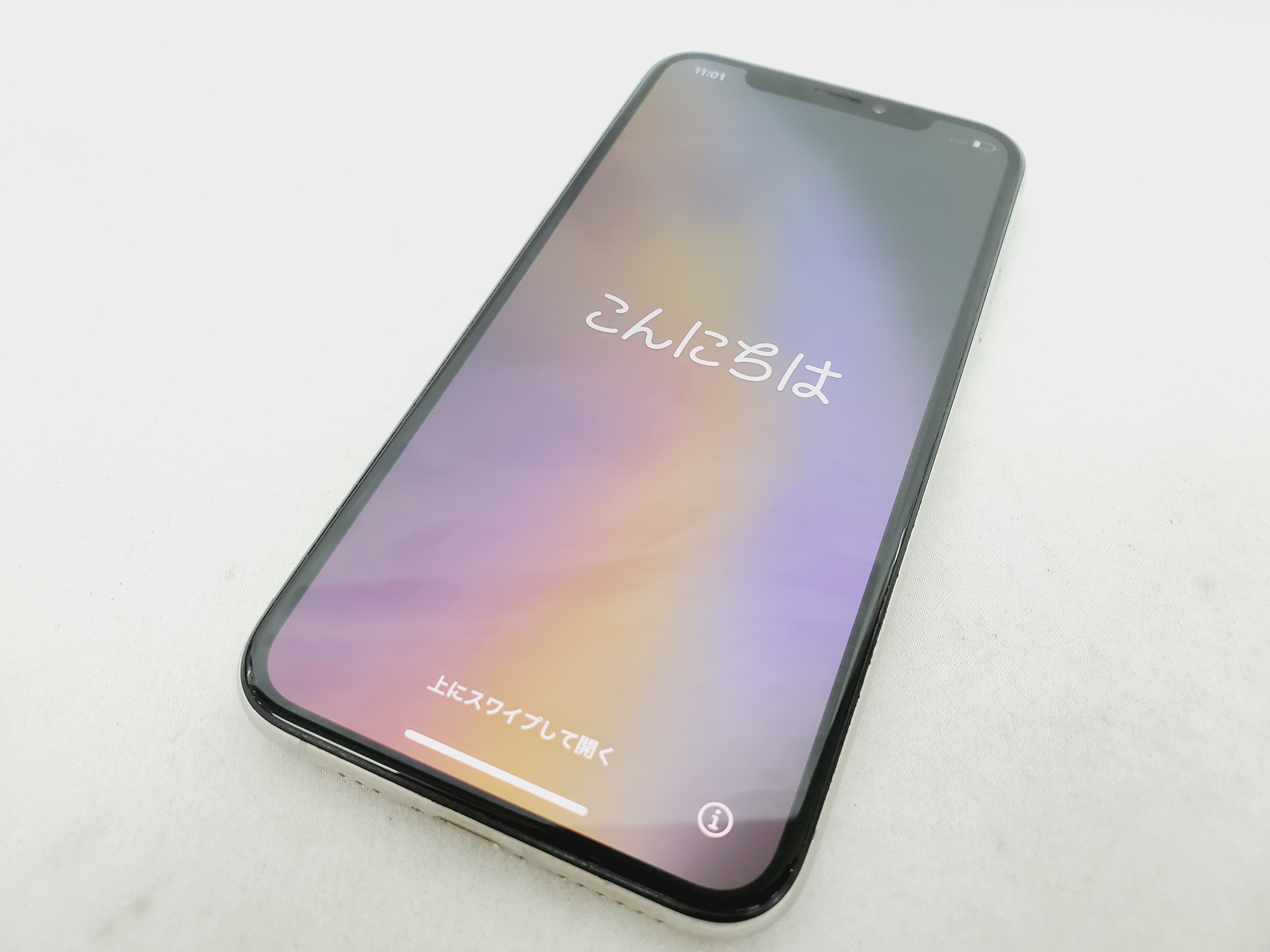 【中古品】docomo ドコモ スマートフォン Apple iPhone Xs 64GB MTAX2J/A シルバー 利用制限○ ※SIMロック解除済み 838193613