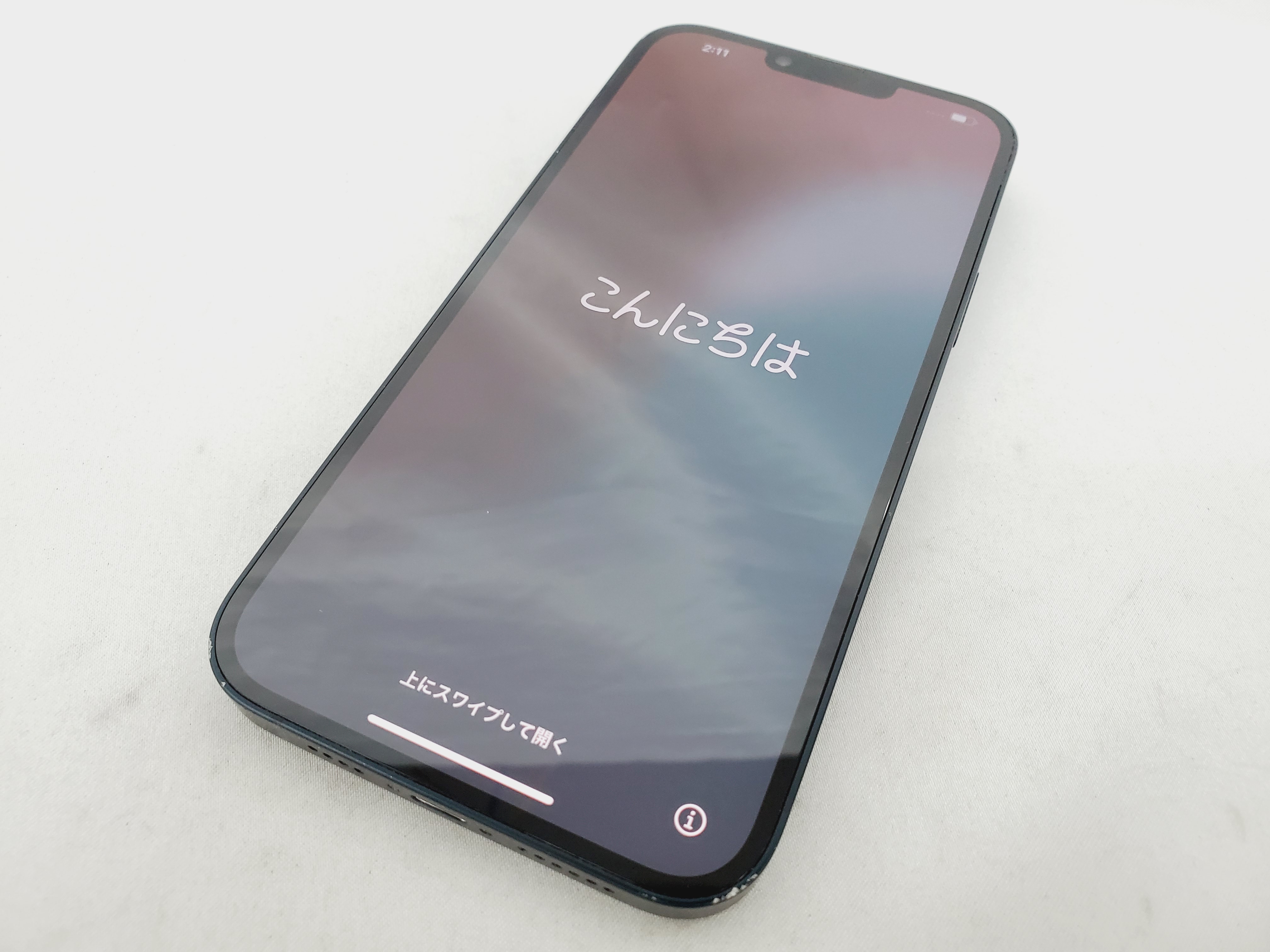 【中古品】国内版 SIMフリー スマートフォン Apple iPhone14 Plus 128GB MQ4A3J/A ミッドナイト 863119075