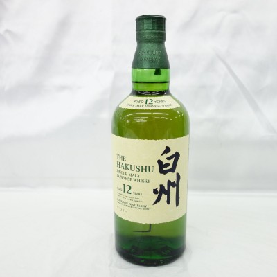 【12本セット/1本あたり21,000円】サントリー 白州 12年 シングルモルト 箱無 SUNTORY HAKUSHU ウイスキー