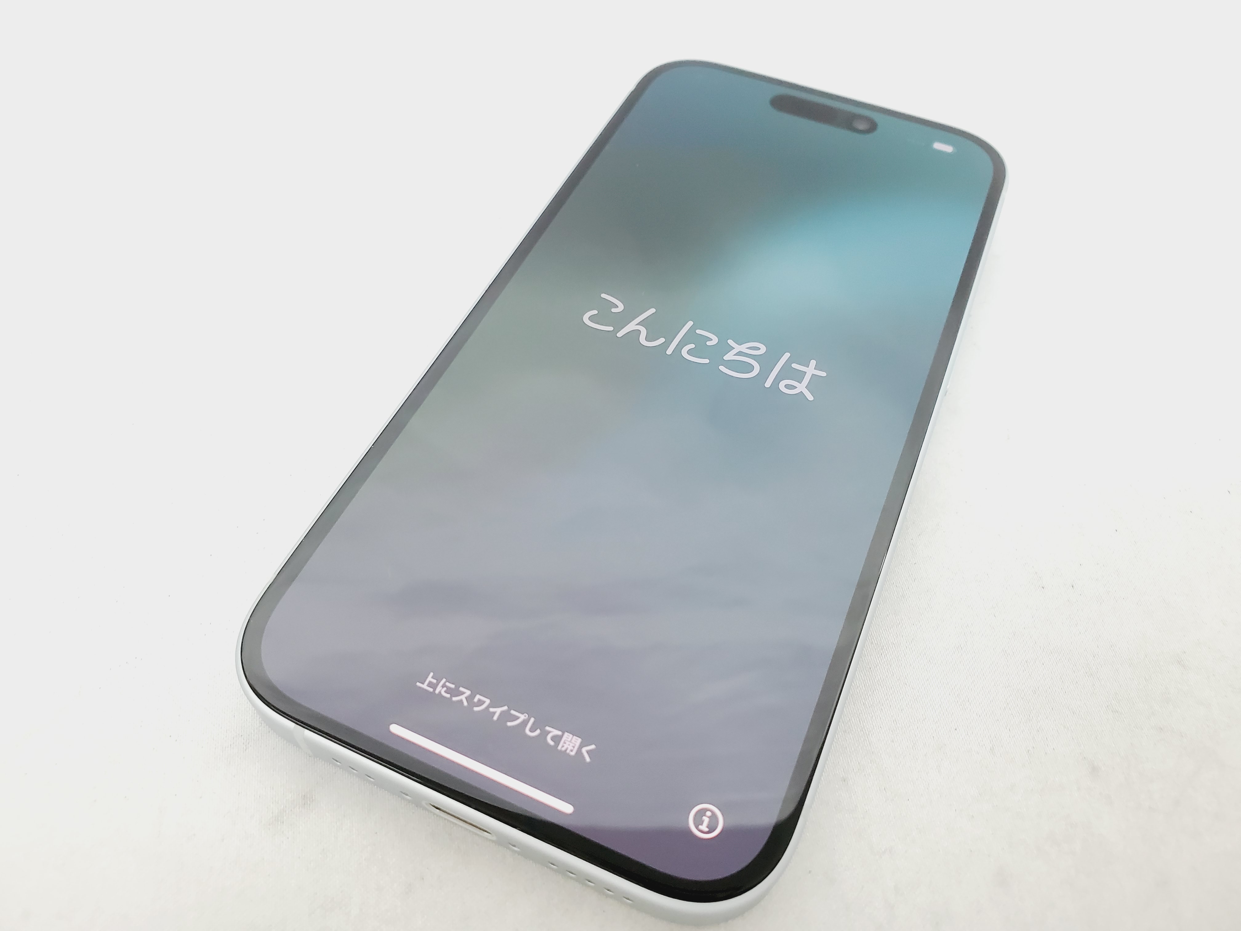 【中古美品】au by KDDI ドコモ スマートフォン Apple iPhone 15 128GB MTML3J/A ブルー 利用制限○ ※SIMロック解除済み 11878453