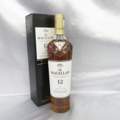 The MACALLAN ザ・マッカラン 12年 シェリーオークカスク 箱付 ウイスキー
