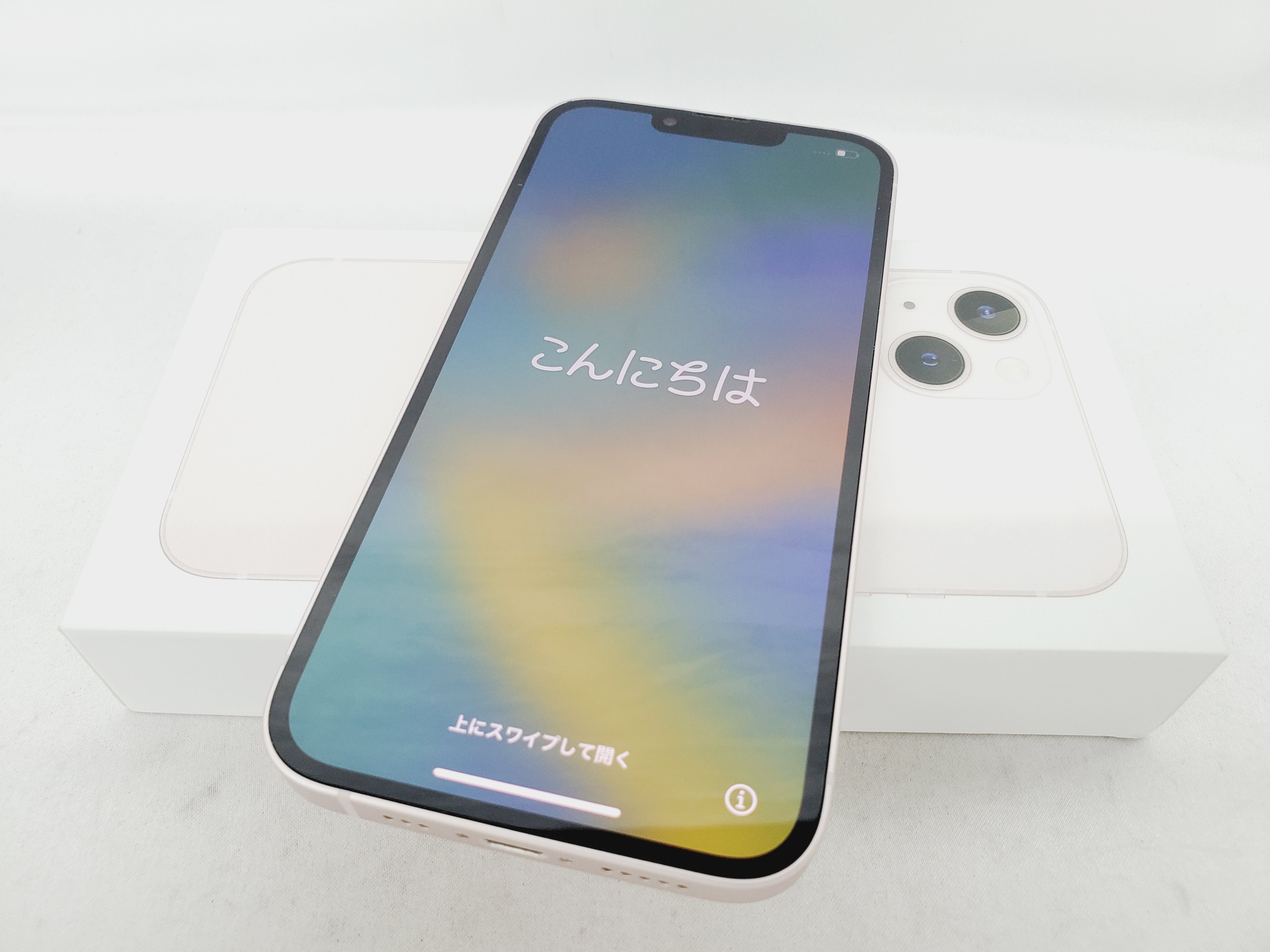 【中古品】国内版 SIMフリー スマートフォン Apple iPhone13 128GB MLNE3J/A ピンク 11886607