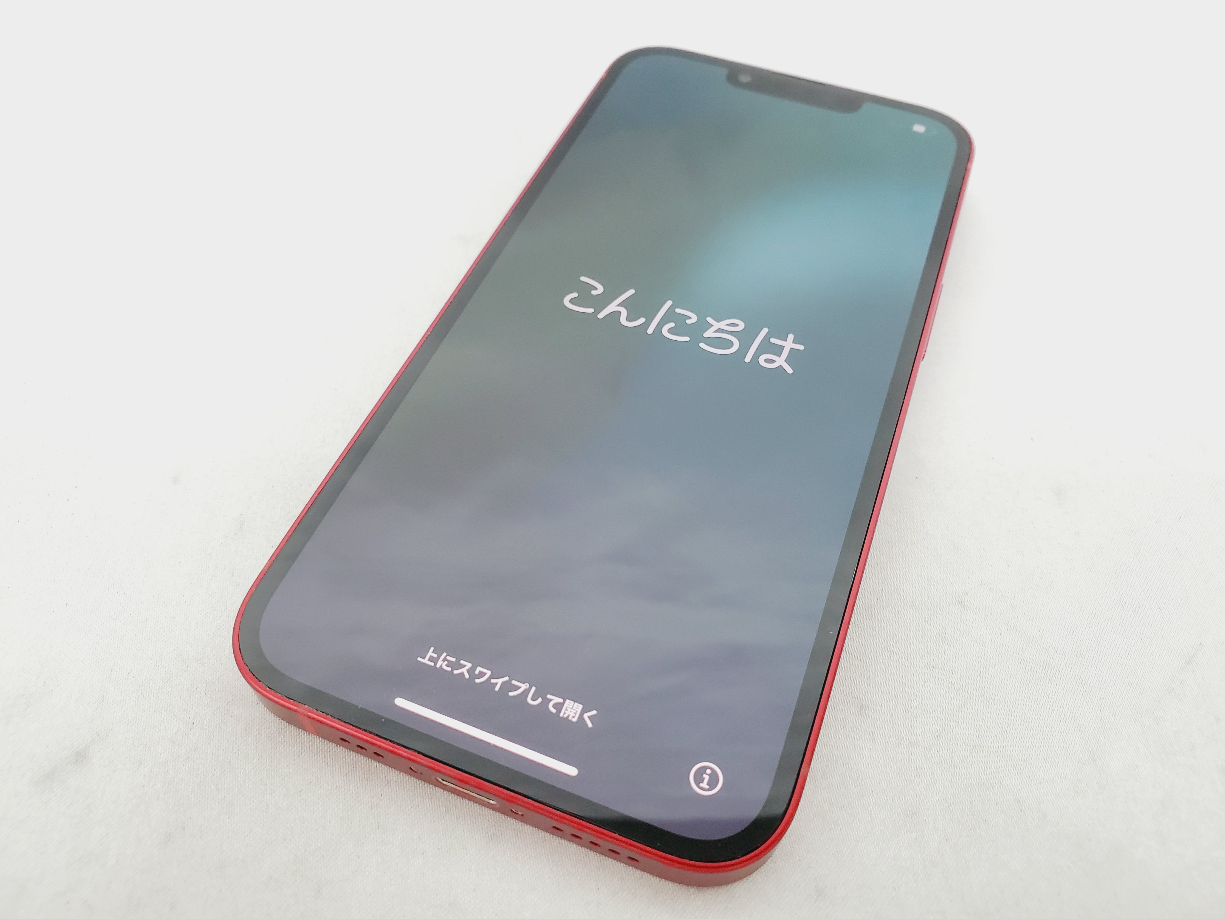 【中古品】docomo スマートフォン Apple iPhone 13 128GB MLNF3J/A レッド 利用制限○ ※SIMロック解除済み 11886609
