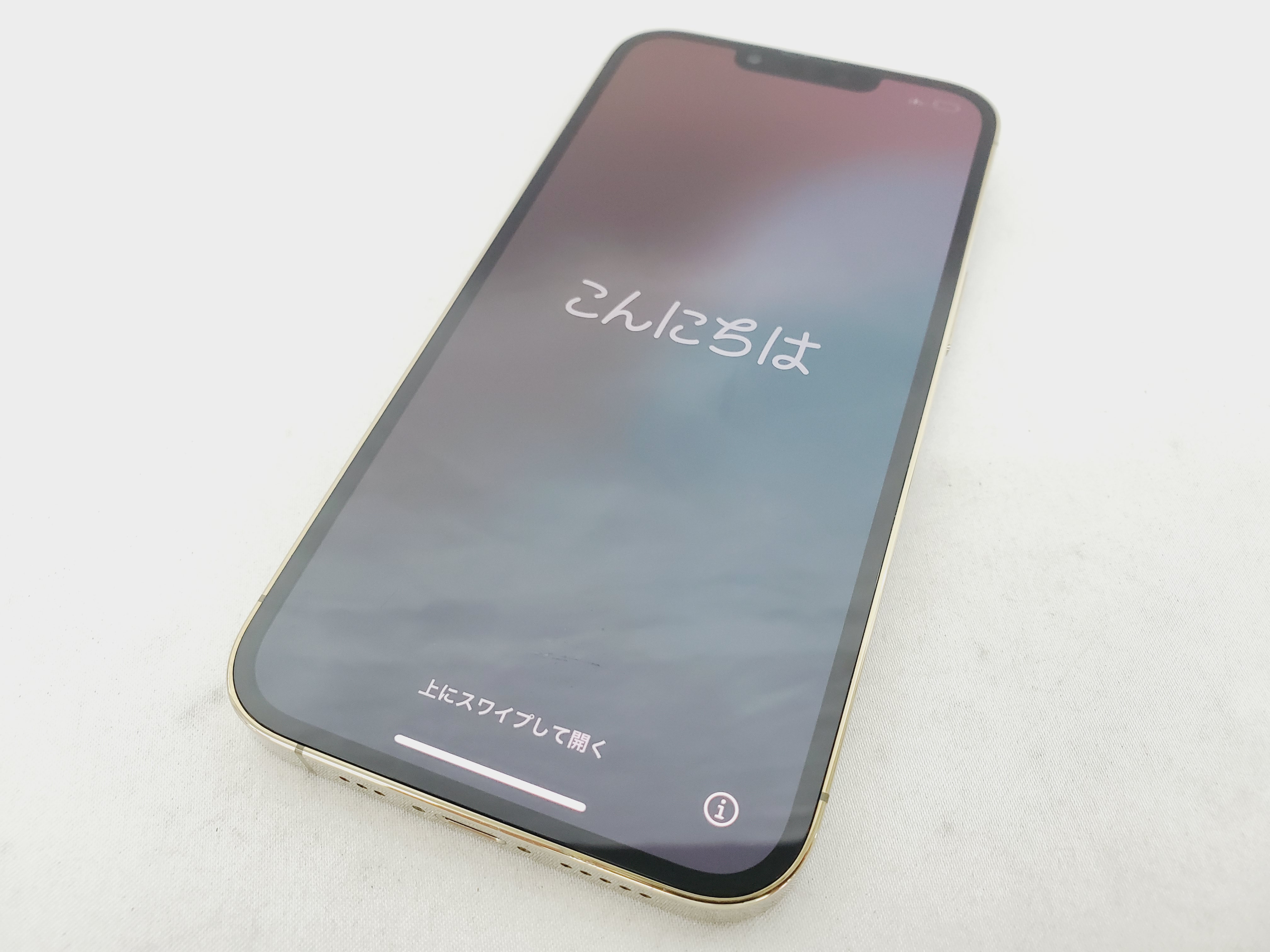 【中古品】楽天mobile版 SIMフリー スマートフォン Apple iPhone13 Pro 512GB MLUY3J/A ゴールド 利用制限○ 11887739