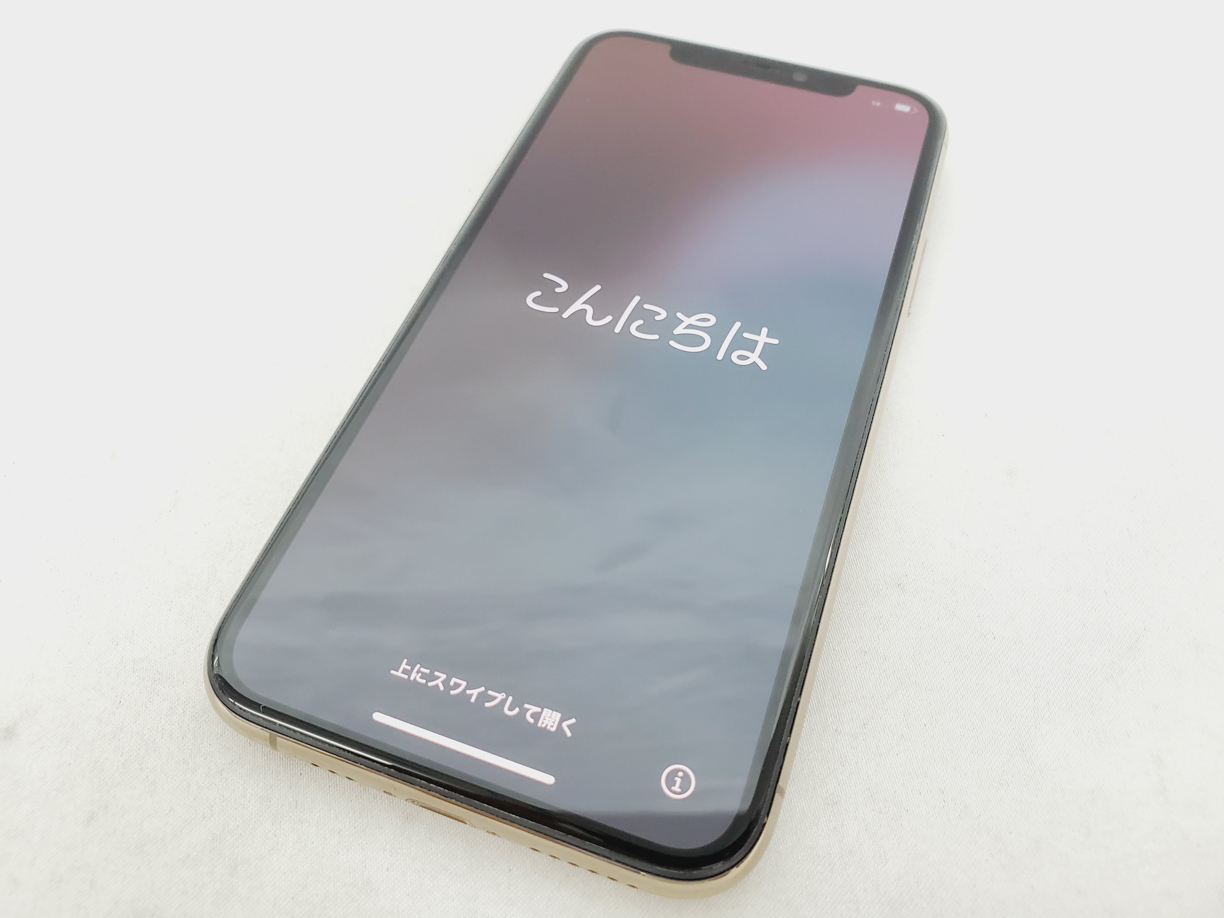 【中古美品】au by KDDI スマートフォン Apple iPhone11 Pro 256GB MWC92J/A ゴールド 利用制限○ ※SIMロック解除済 907365204