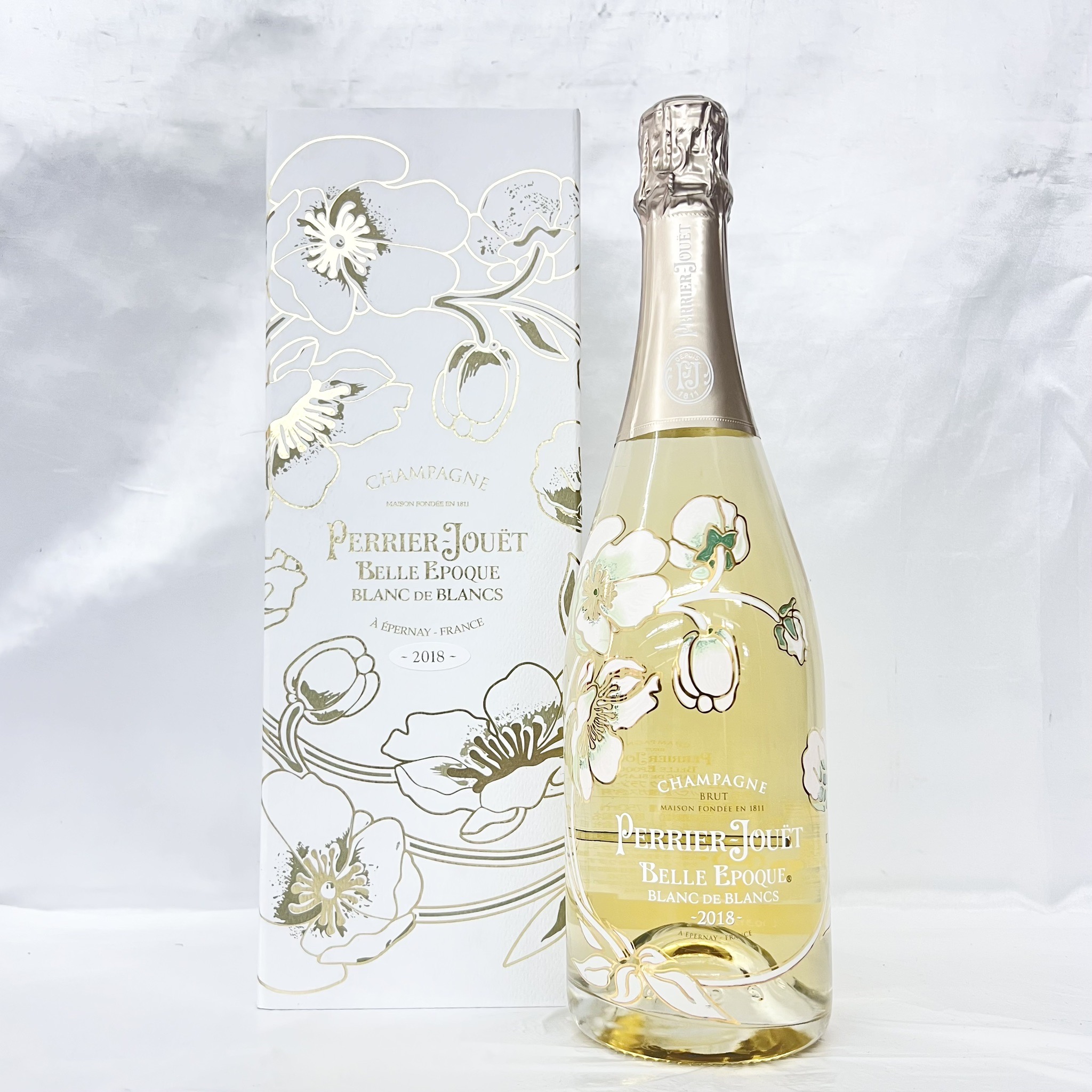 PERRIER-JOUET BELLE EPOQUE ペリエ ジュエ ベルエポック ブランドブラン 2018 シャンパン 箱有