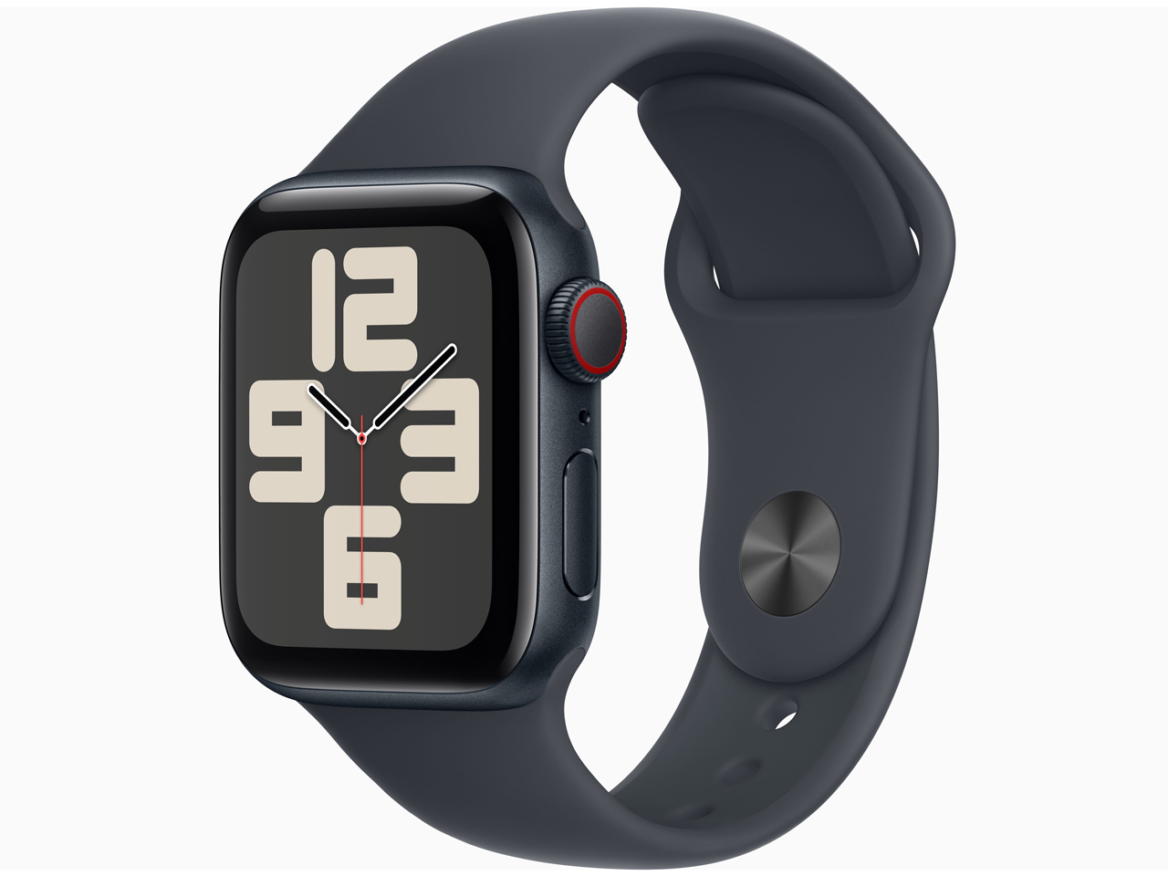 Apple Watch SE 第2世代 GPS+Cellularモデル 40mm MXGC3J/A [ミッドナイトスポーツバンド S/M]