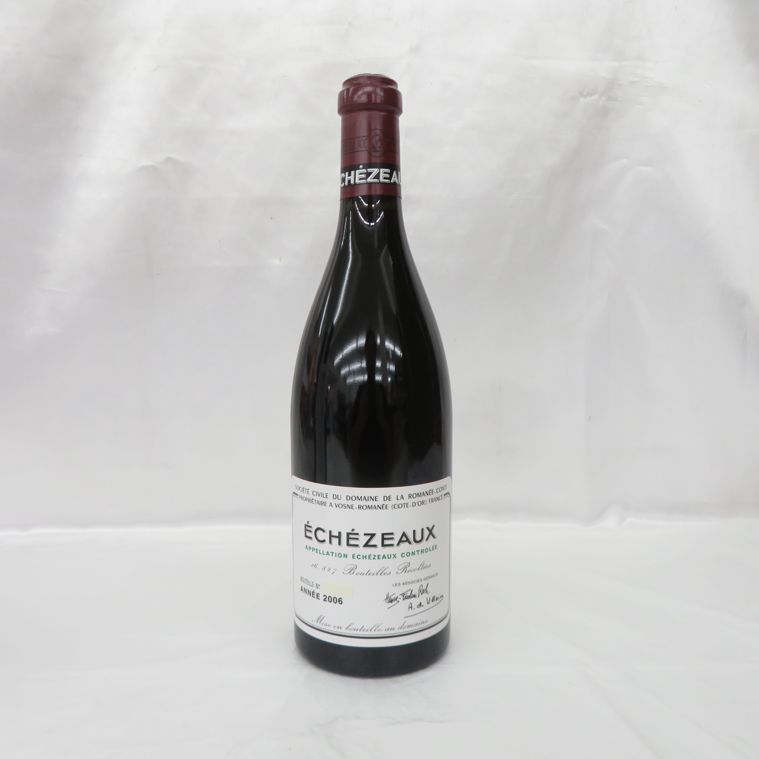 DRC ドメーヌ・ド・ラ・ロマネコンティ エシェゾー 2006 ファインズ 赤 ワイン 750ml 13.5％ 11911921