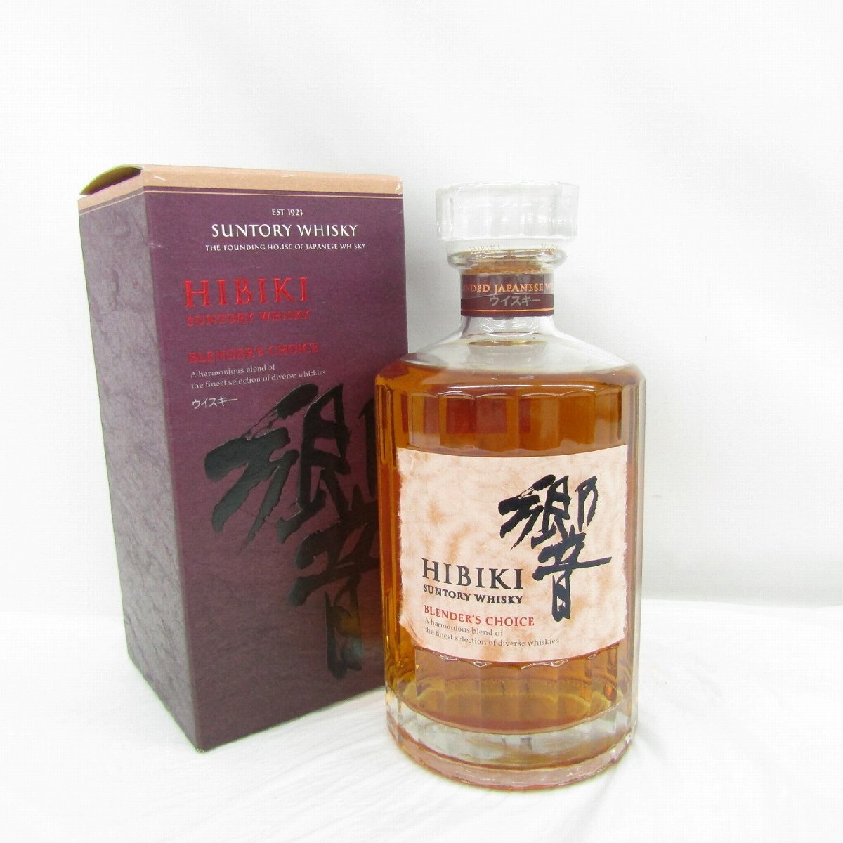 【12本セット/1本あたり15,500円】サントリー  響 ブレンダーズチョイス 箱付 ホログラムシール有 SUNTORY HIBIKI  ウイスキー