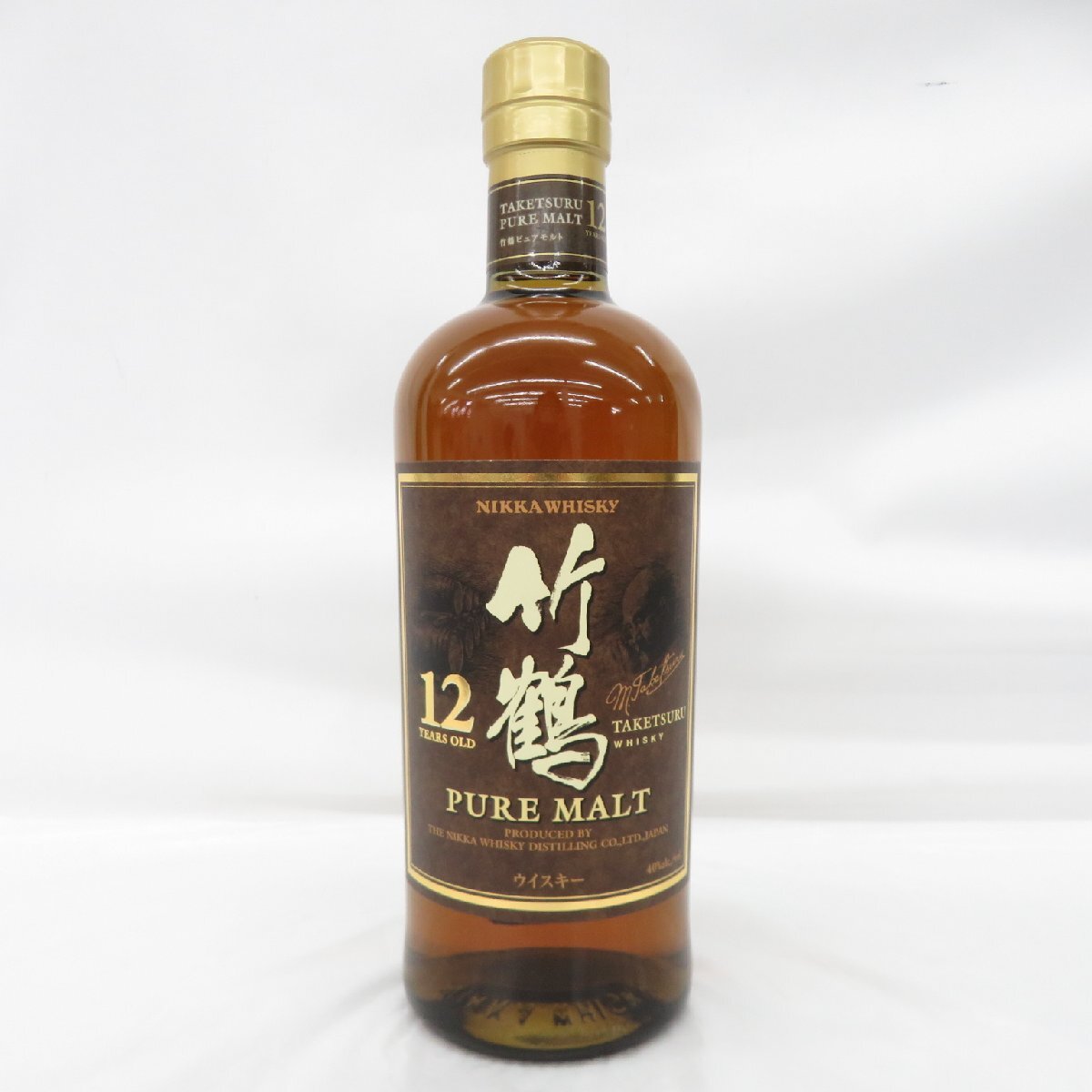 NIKKA ニッカ 竹鶴 12年 ピュアモルト  ウイスキー 箱無