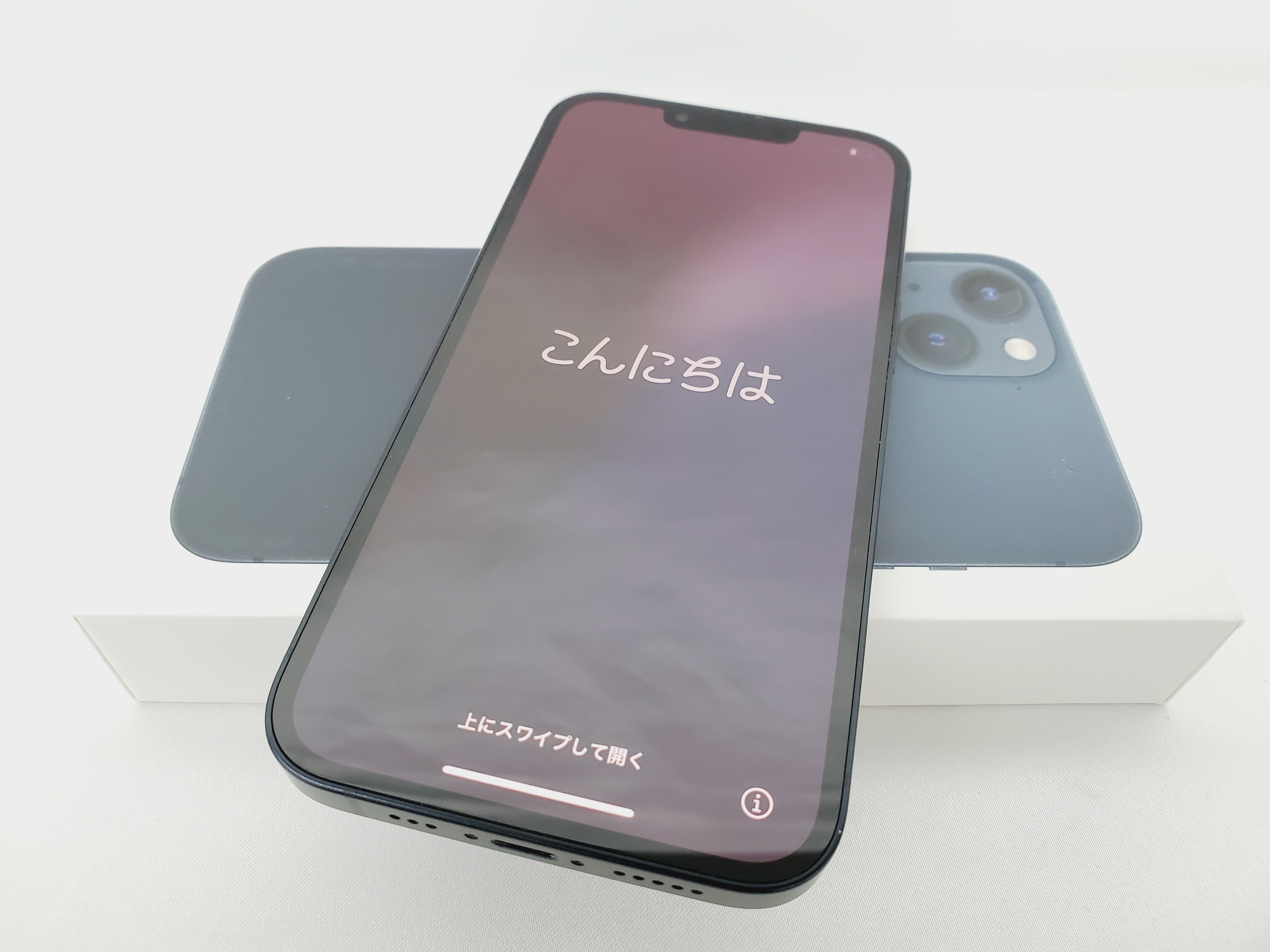 【中古品】SoftBank ソフトバンク Apple iPhone13 128GB MLNC3J/A ミッドナイト 利用制限○ ※SIMロック解除済み 836142463