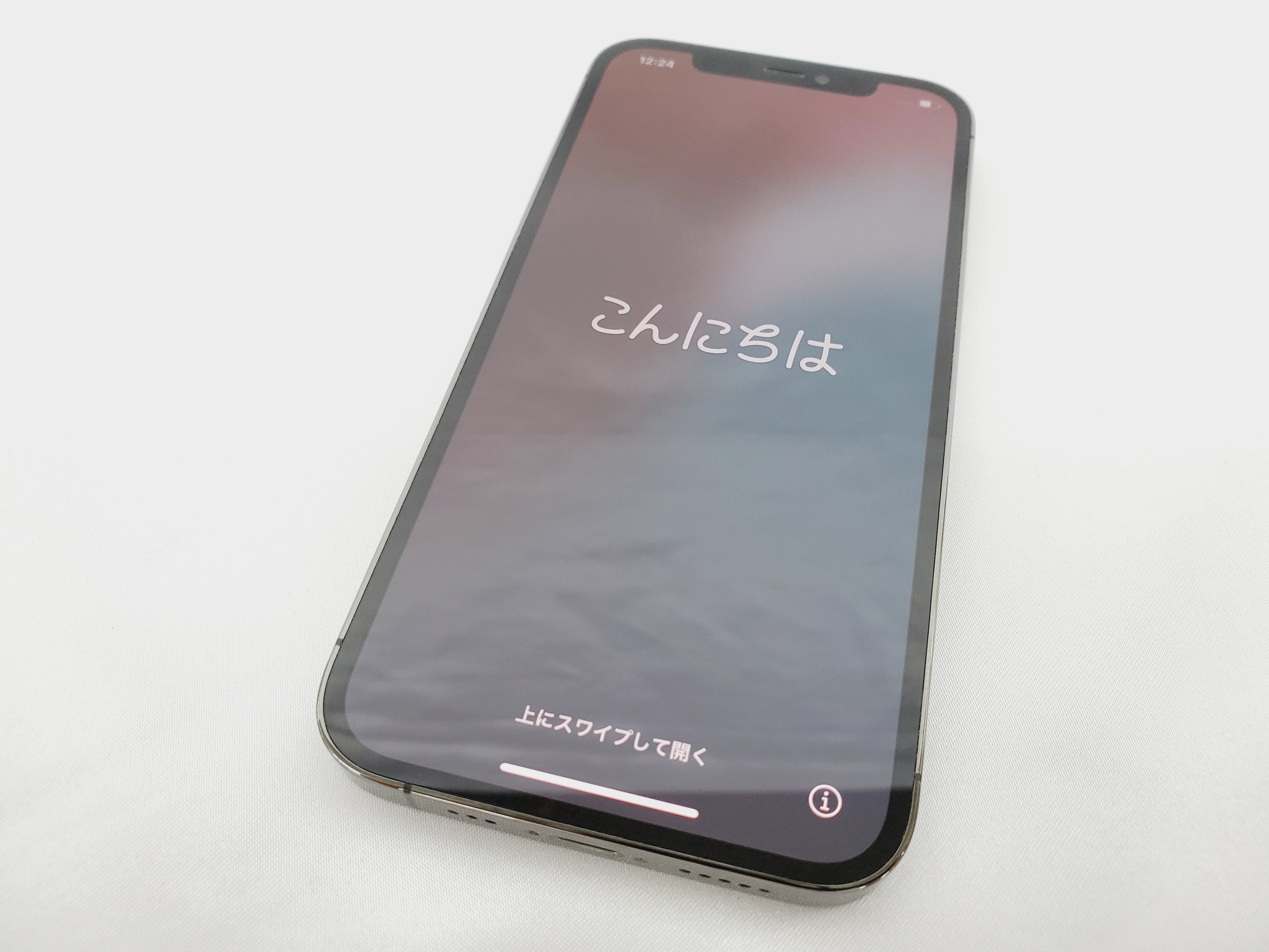 【中古品】au by KDDI スマートフォン Apple iPhone12 Pro 128GB MGM53J/A グラファイト 利用制限○ ※SIMロック解除済 989125047