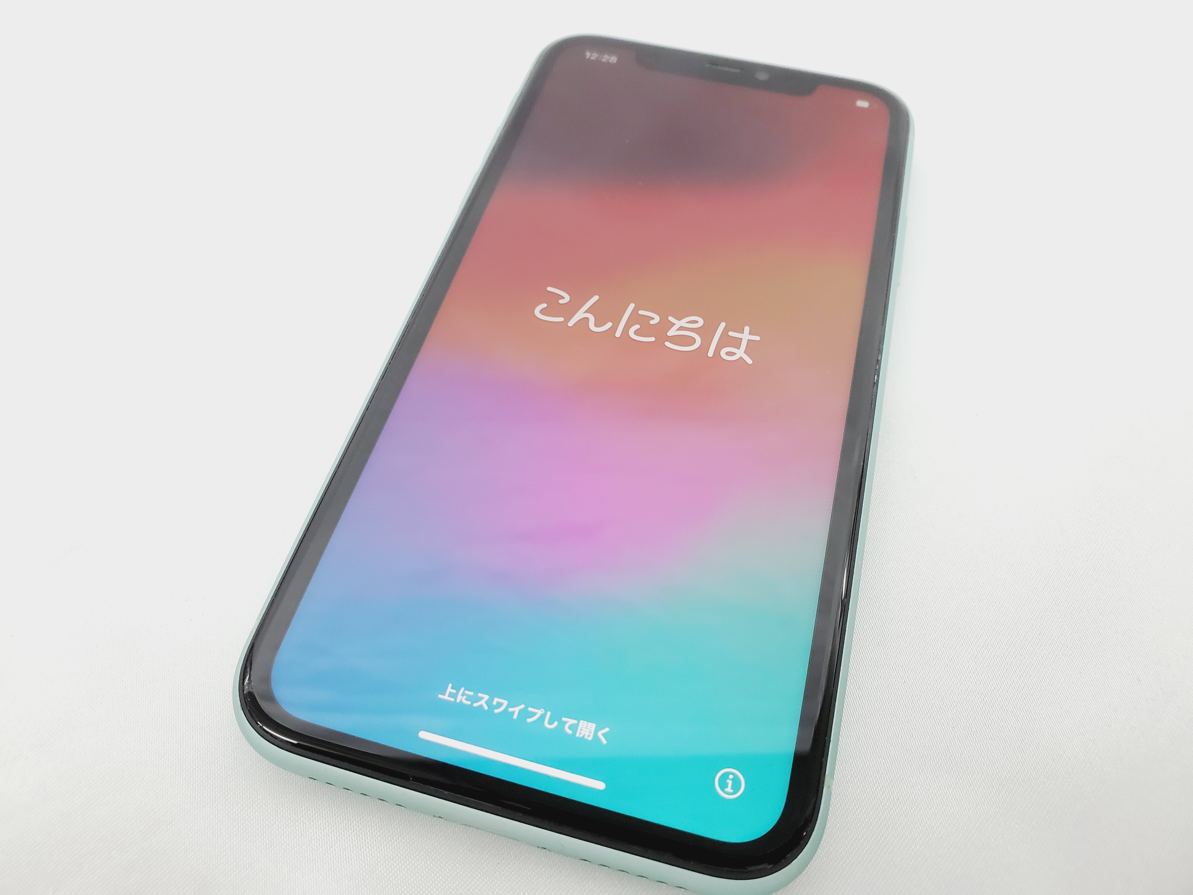 【中古品】au by KDDI スマートフォン Apple iPhone11 64GB MWLY2J/A グリーン 利用制限○ ※SIMロック解除済 989125048