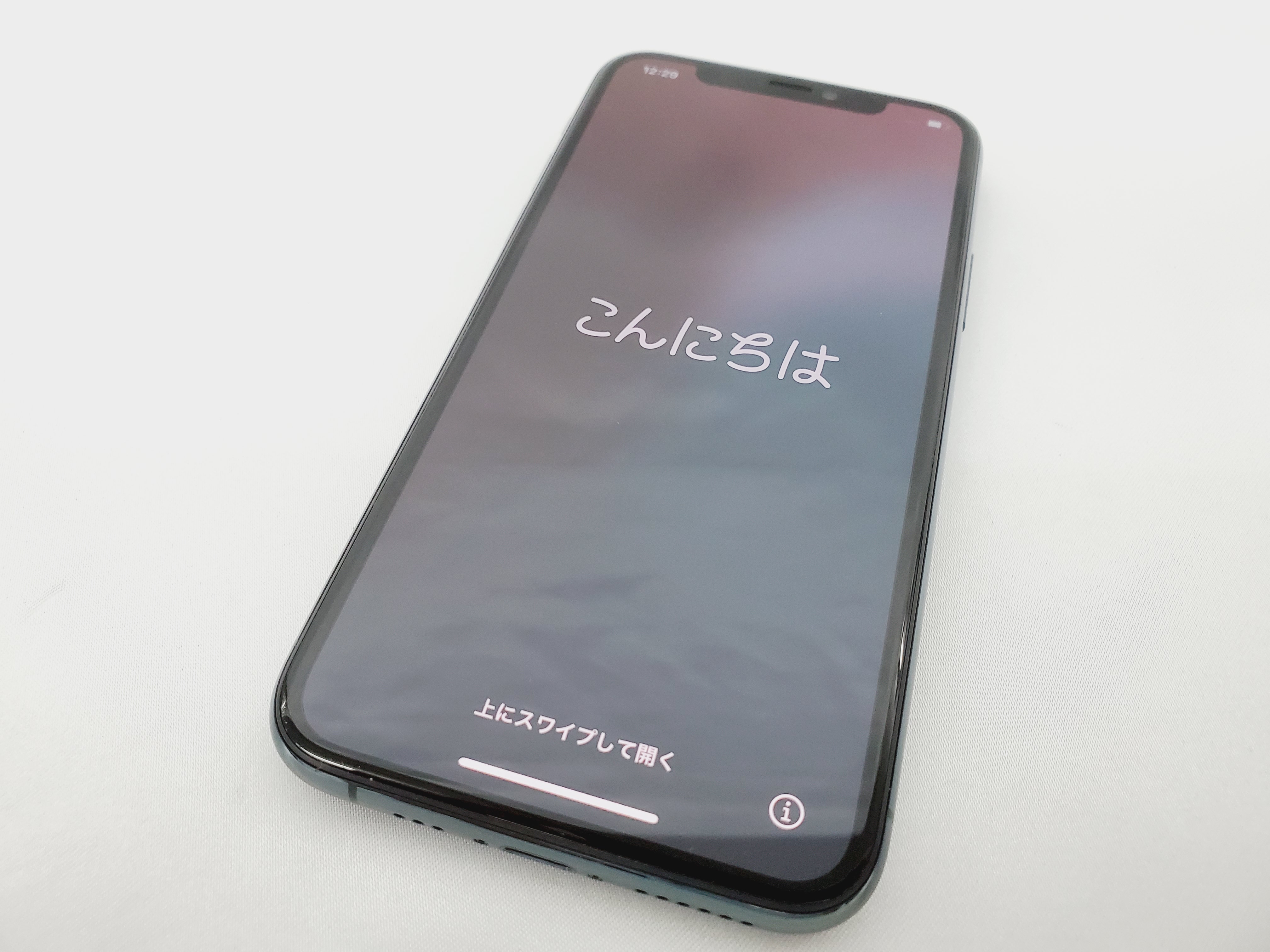 【美品】国内版 SIMフリー スマートフォン Apple iPhone11 Pro 64GB MWC62J/A ミッドナイトグリーン 11946940