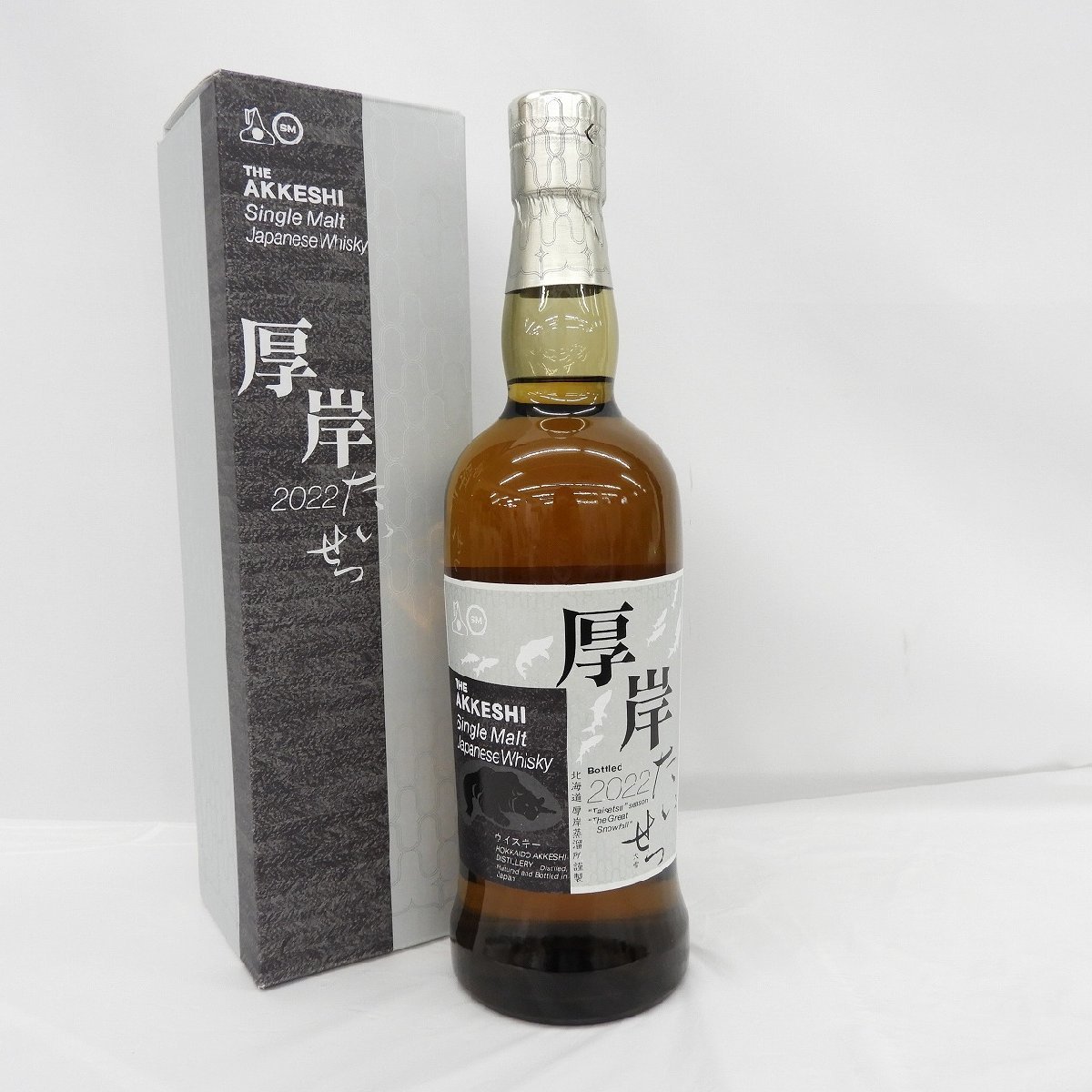 厚岸蒸留所 厚岸 大雪 たいせつ シングルモルトウイスキー 2022 1本 - 飲料/酒