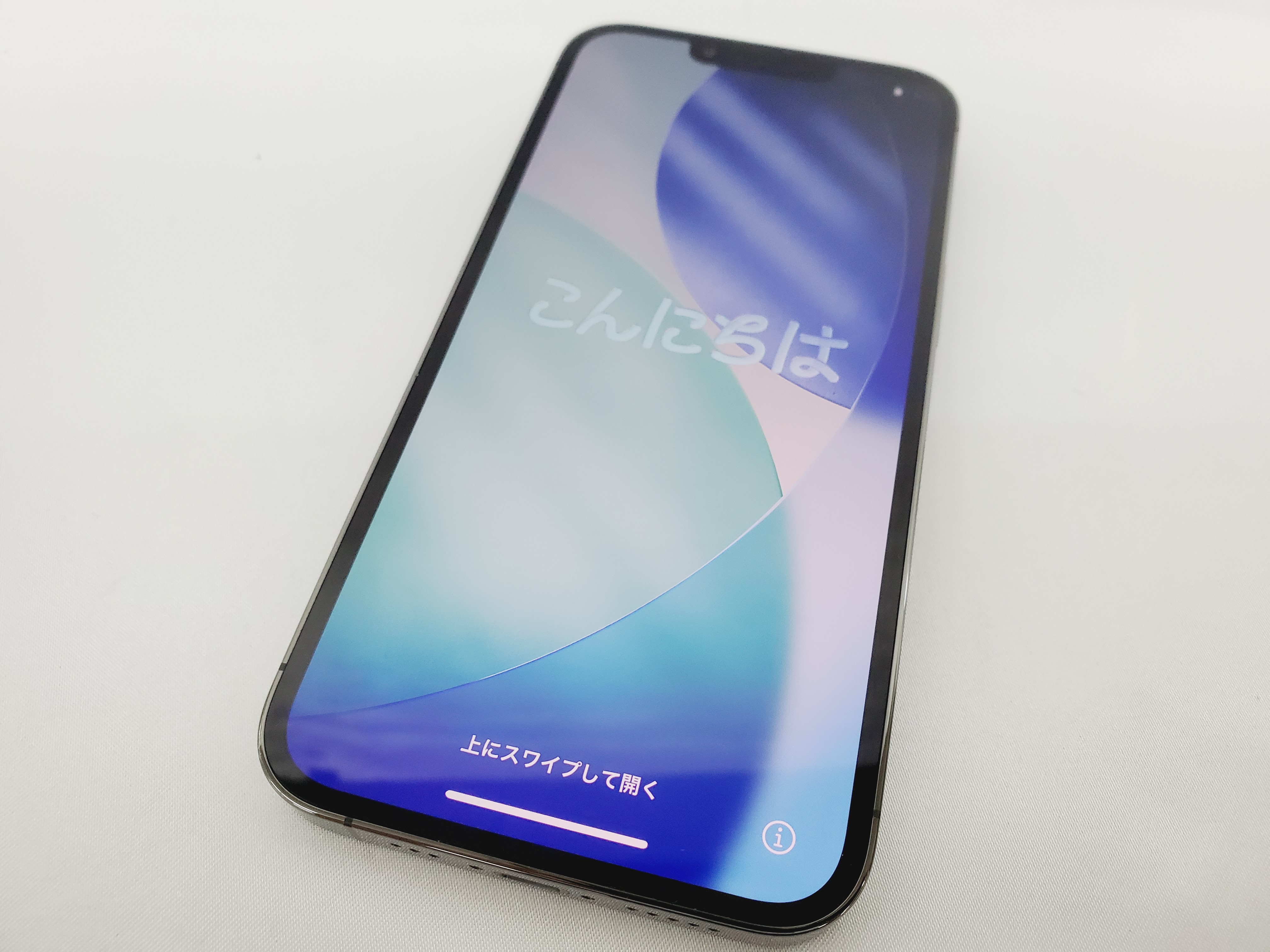 【美品】国内版 SIMフリー スマートフォン Apple iPhone13 Pro 256GB MLUN3J/A グラファイト 11945980