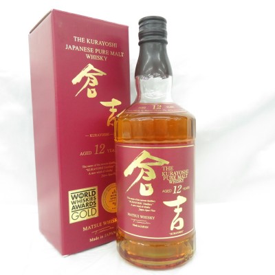 マツイ 倉吉 12年 ピュアモルト ウイスキー 700ml 43% 箱あり 商品詳細