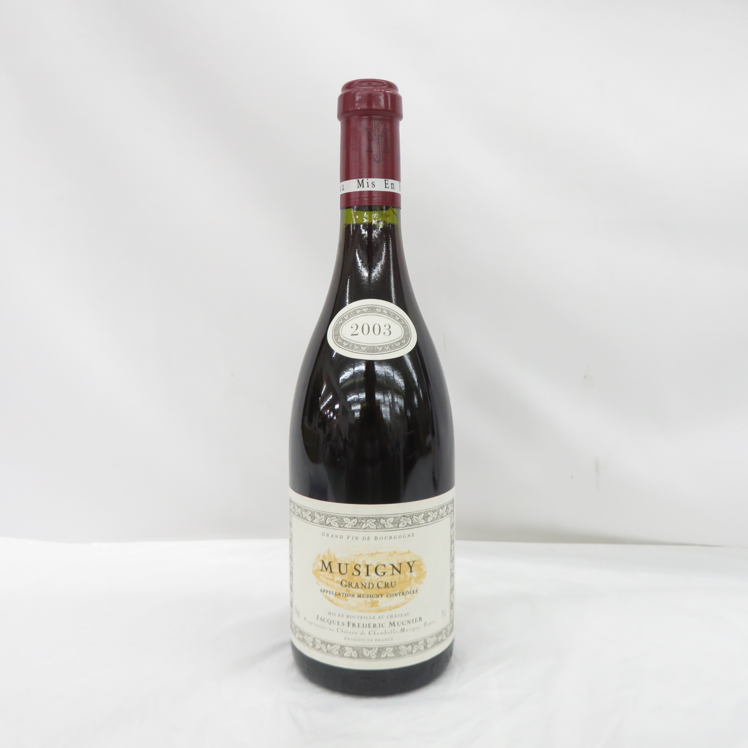 JACQUES FREDERIC MUGNIER ジャック・フレデリック・ミュニエ ミュジニー グランクリュ 2003 750ml 13% 赤 ワイン 11962007