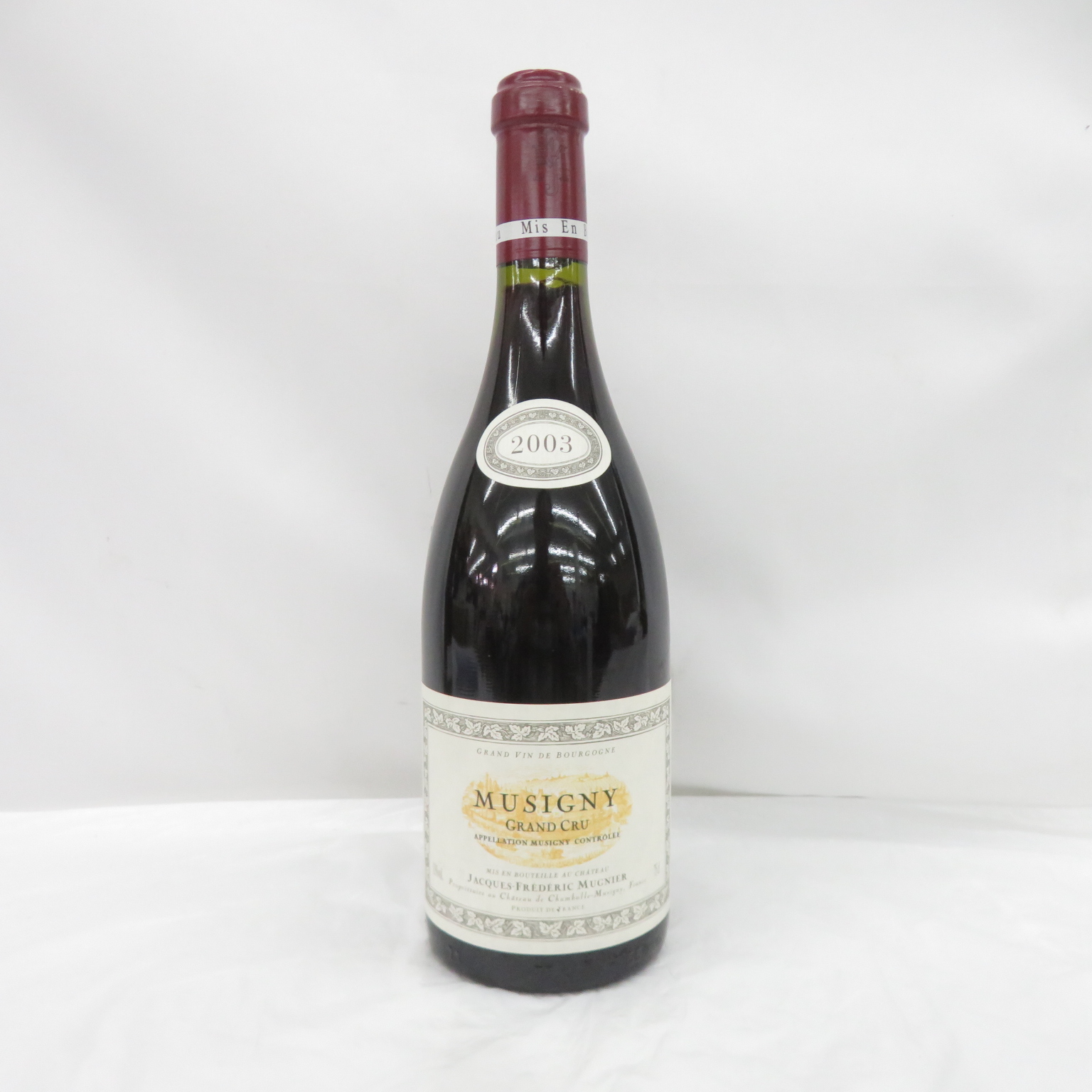JACQUES FREDERIC MUGNIER ジャック・フレデリック・ミュニエ ミュジニー グランクリュ 2003 750ml 13% 赤 ワイン 11962008
