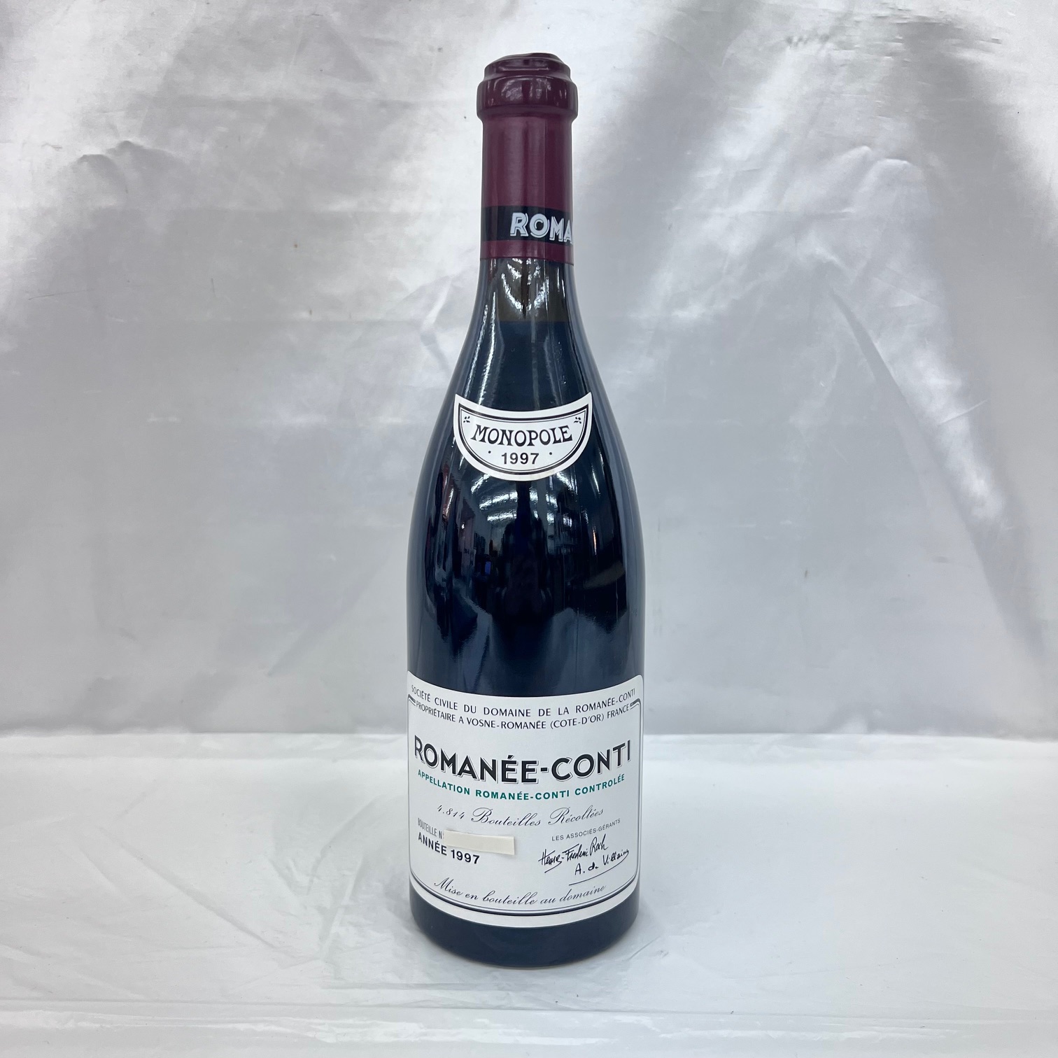 DRC ドメーヌ・ド・ラ・ロマネコンティ ロマネコンティ 1997 赤 ワイン 750ml 13％ 少し目減りあり 11980369