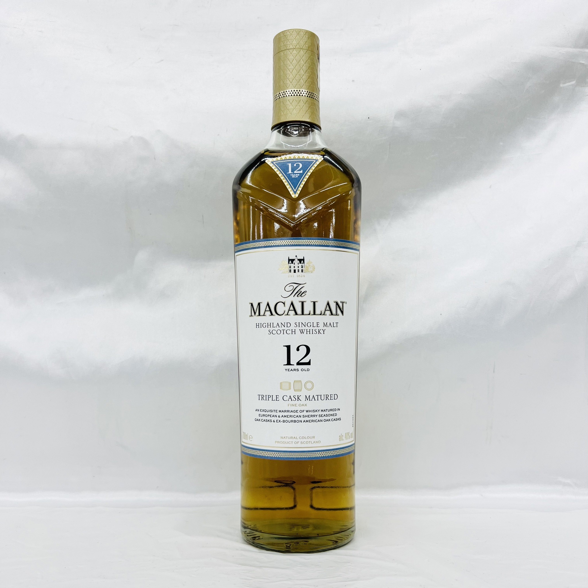 The MACALLAN ザ・マッカラン 12年 トリプルカスク 箱無 ウイスキー