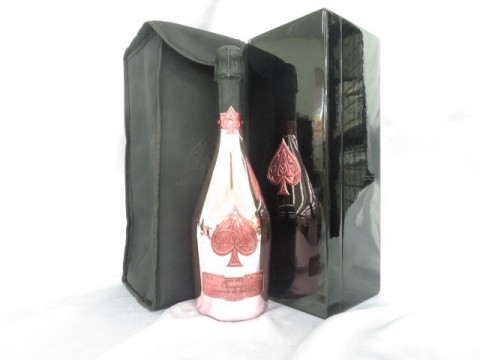 ARMAND DE BRIGNAC アルマンドブリニャック ロゼ ピンク シャンパン 箱・ソフトケース付 代理店シール無