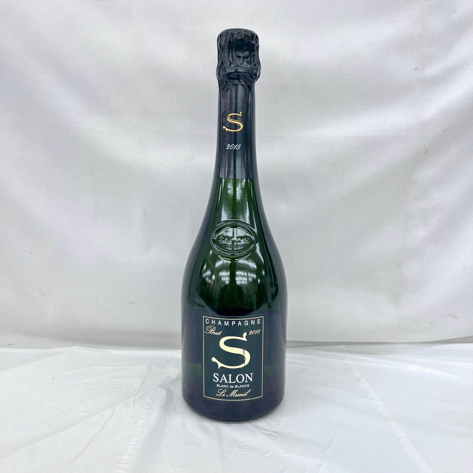 SALON サロン ブランドブラン 2015 シャンパン 箱無 国内代理店シール有 ※ラベル、ボトルキズ有 11993462