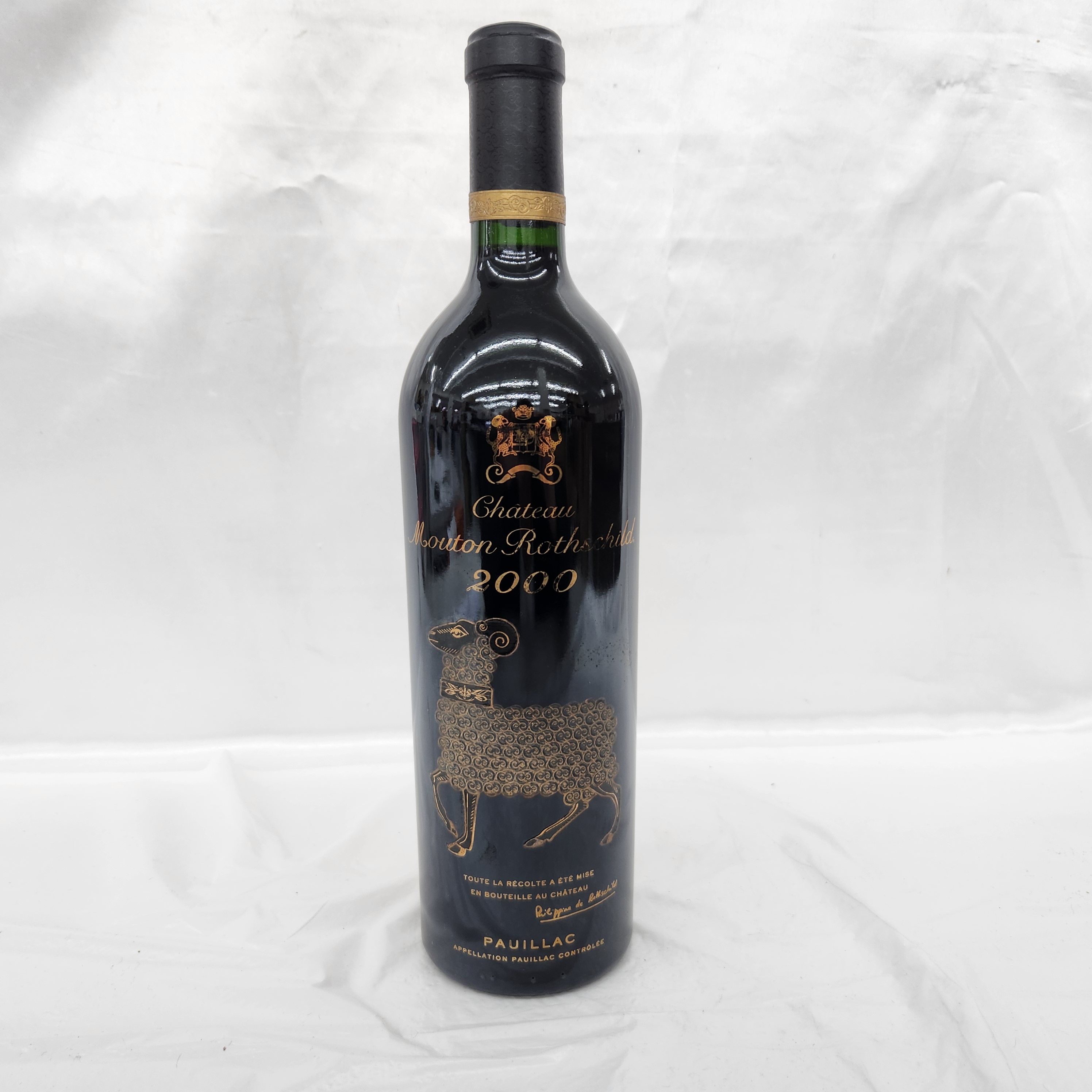 CH. MOUTON ROTHSCHILD シャトー・ムートン・ロートシルト 2000 750ml 12.5% 赤 ワイン ※ダメージ有 11746786