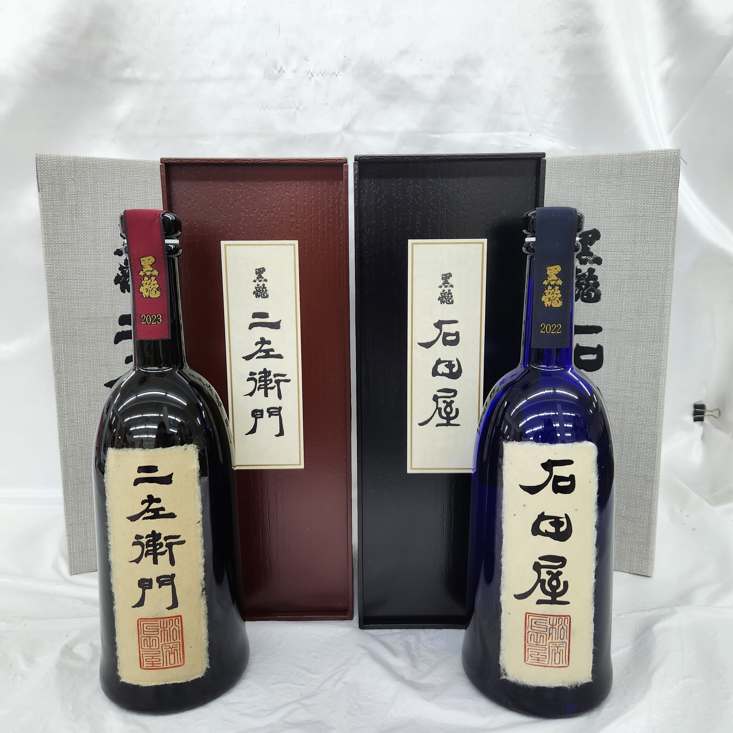 黒龍 二左衛門 純米大吟醸 2023/石田屋 純米大吟醸 2022 2本セット 日本酒 720ml 16% 製造年月：2024年11月 箱付